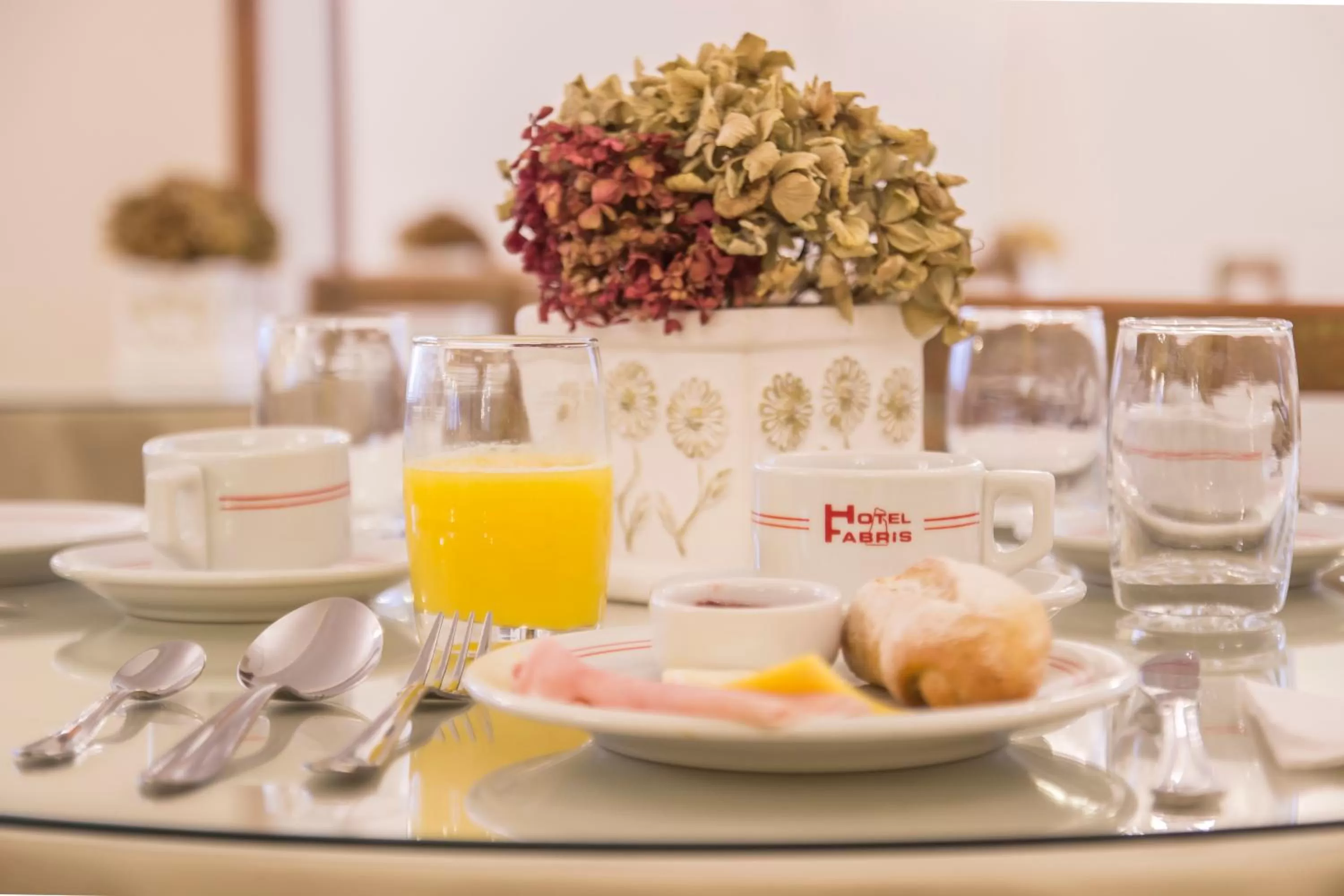 Food and drinks in Hotel Fabris