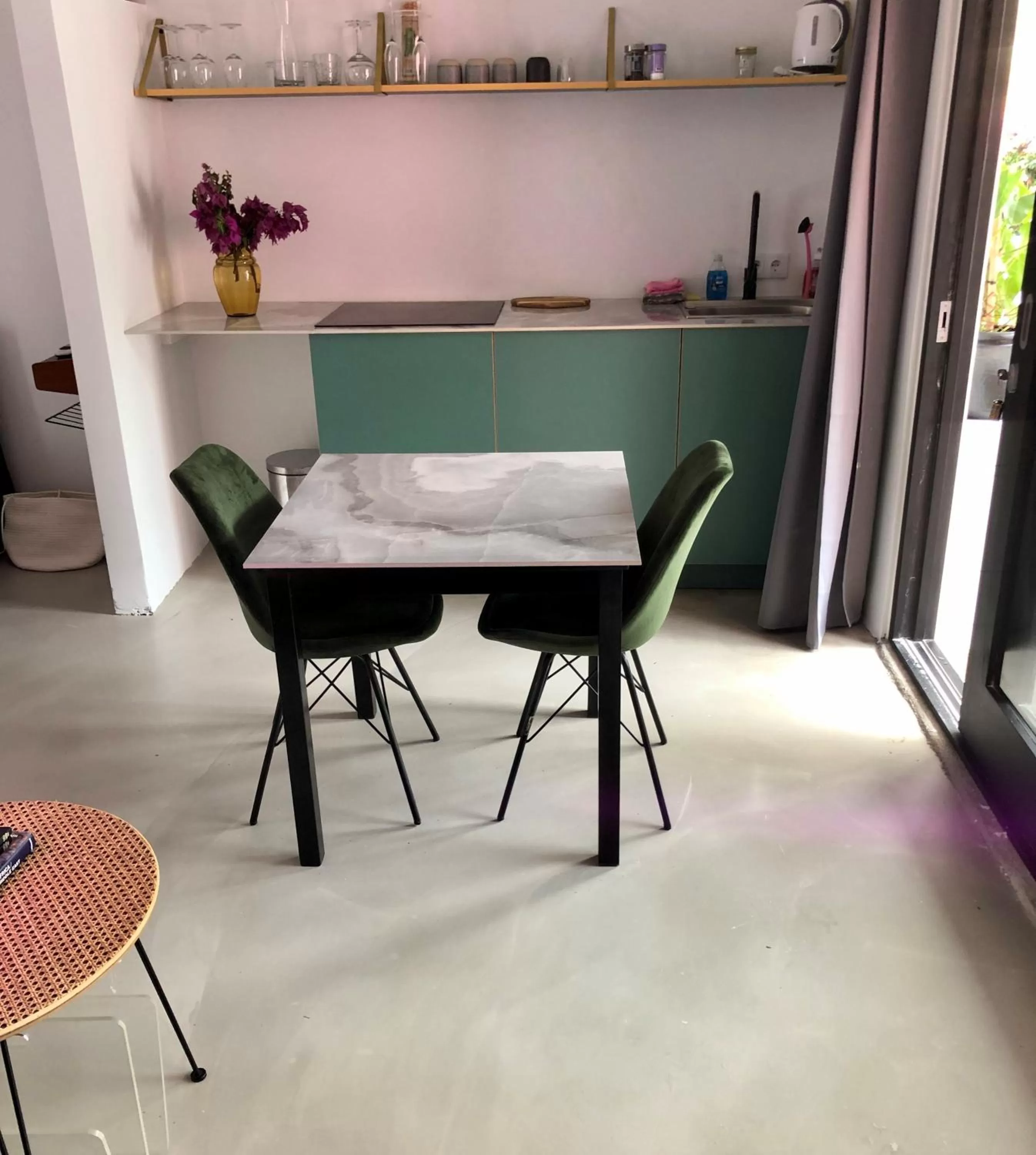 Dining Area in THUISHAVEN boutique mini-resort - fantastic garden and large pool - adults only