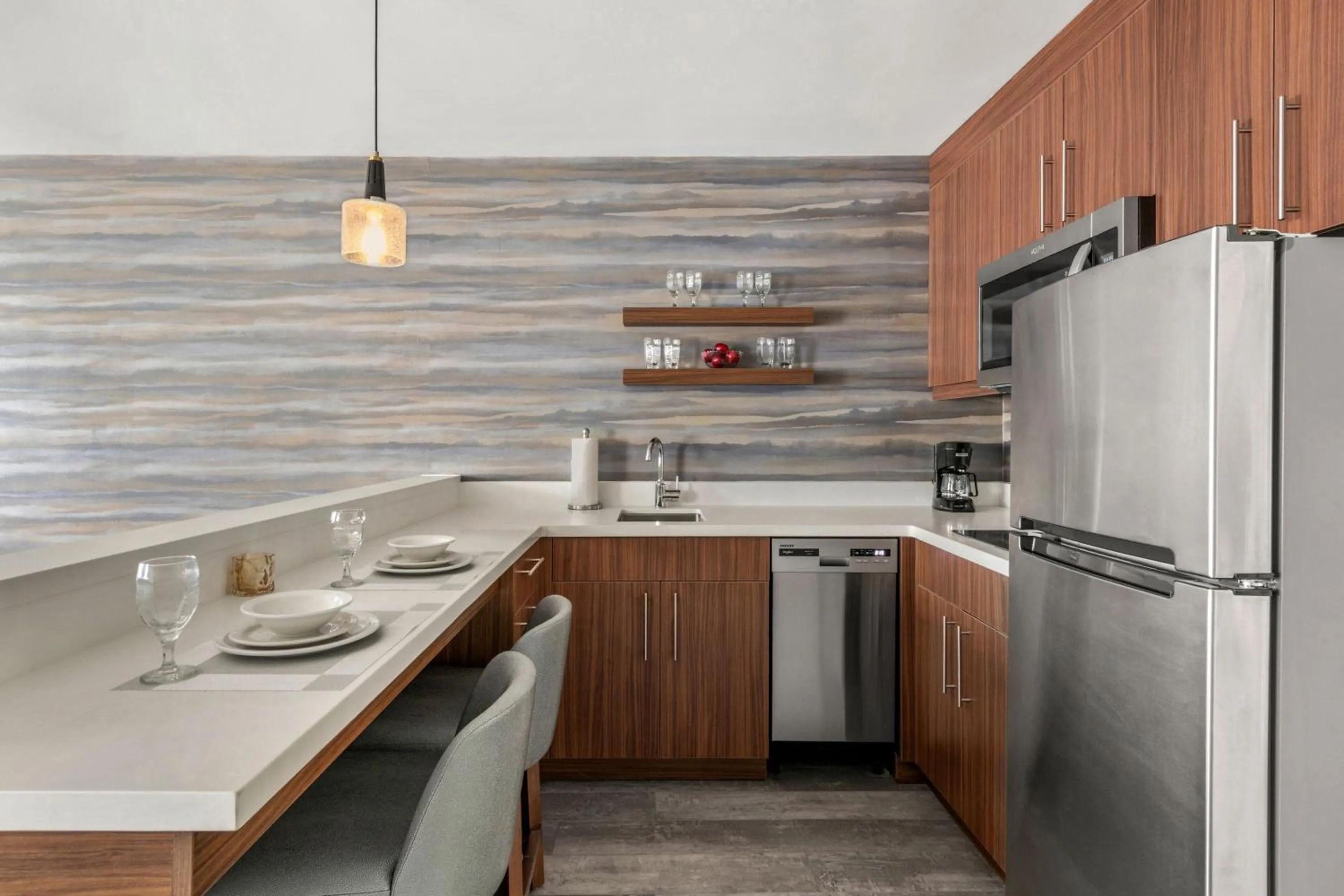 Kitchen or kitchenette in Residence Inn by Marriott Laval