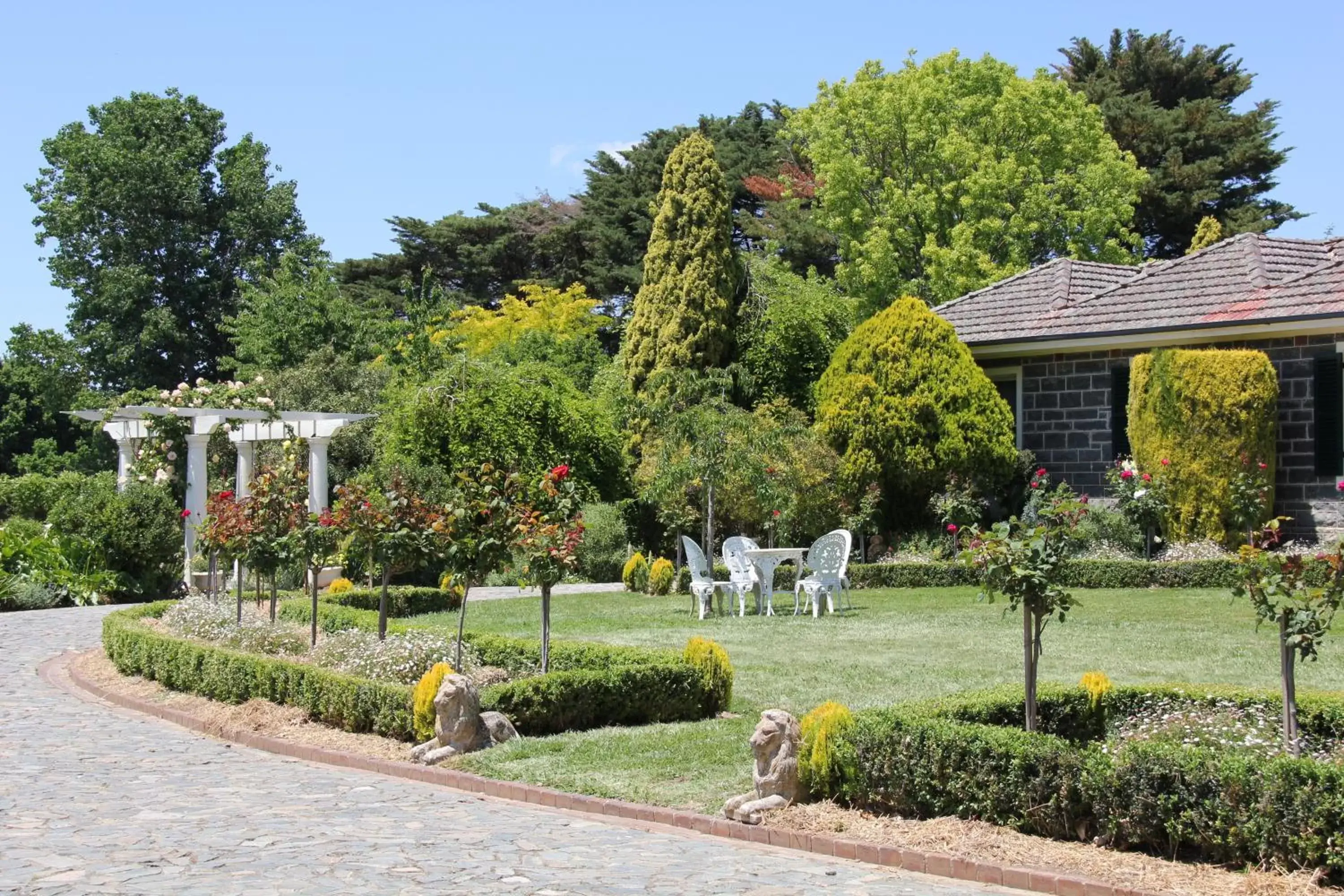 Garden in Historic Merryville Homestead