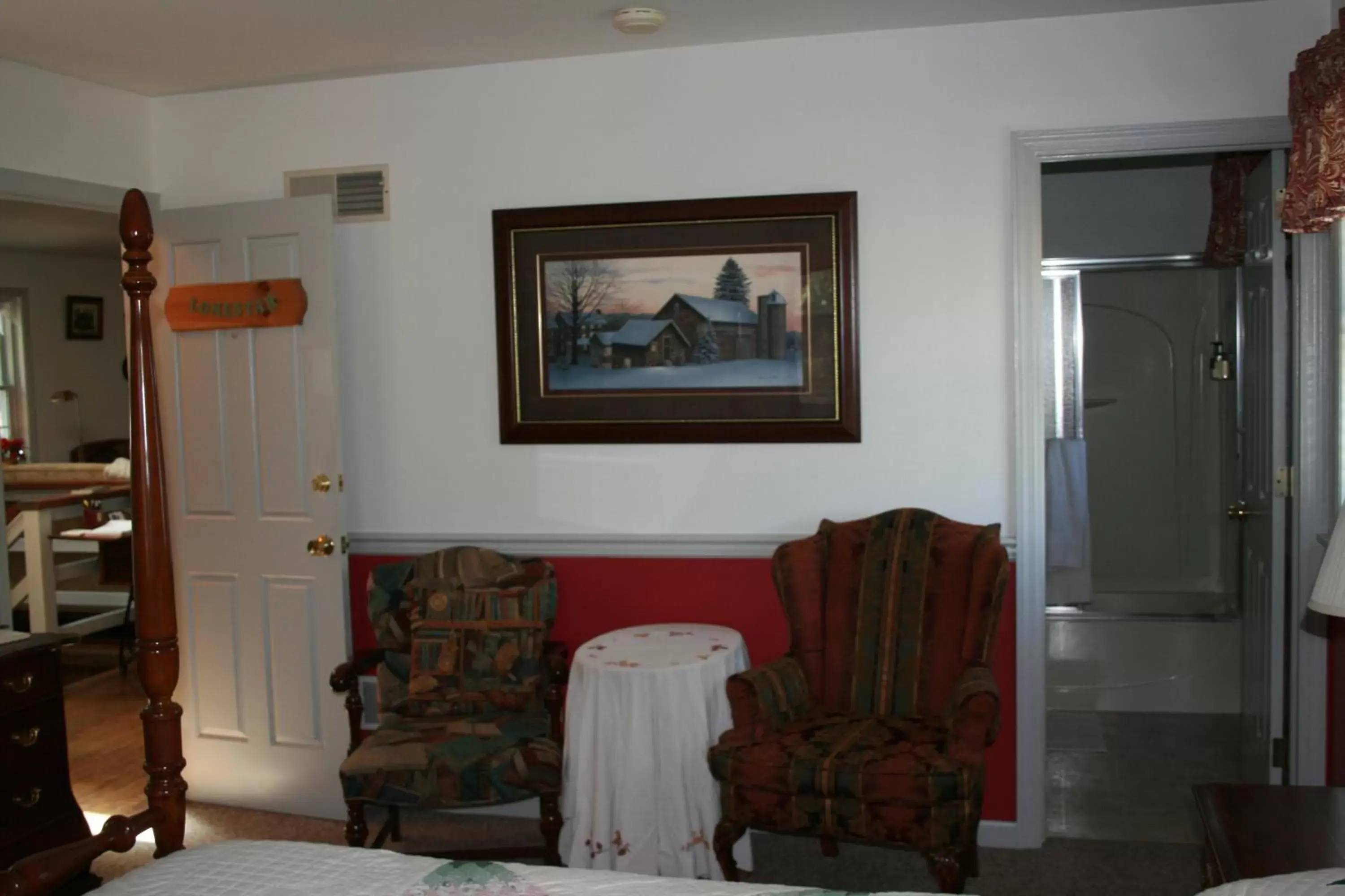 Seating Area in Carriage Corner Bed & Breakfast