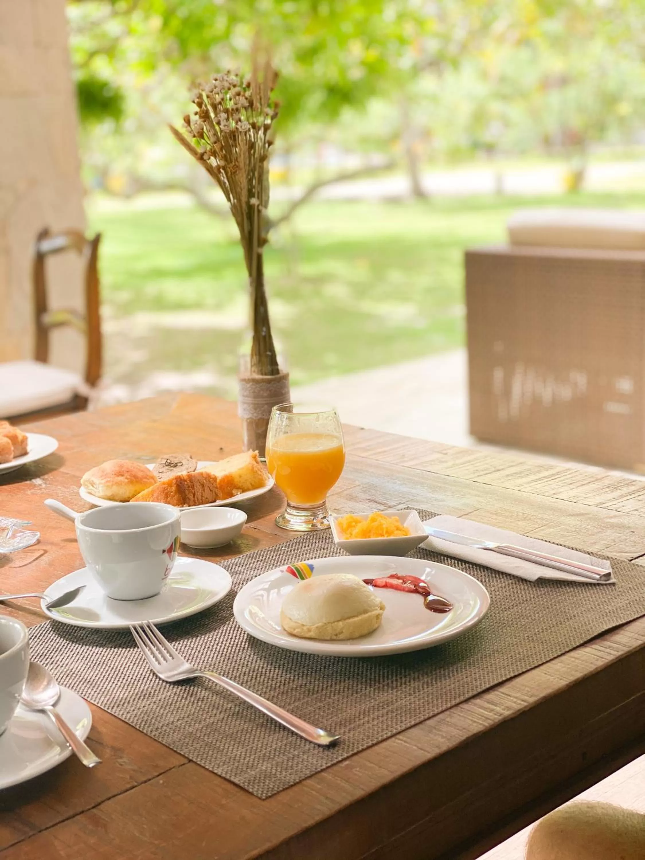 Food and drinks in Pousada Sitio da Bia