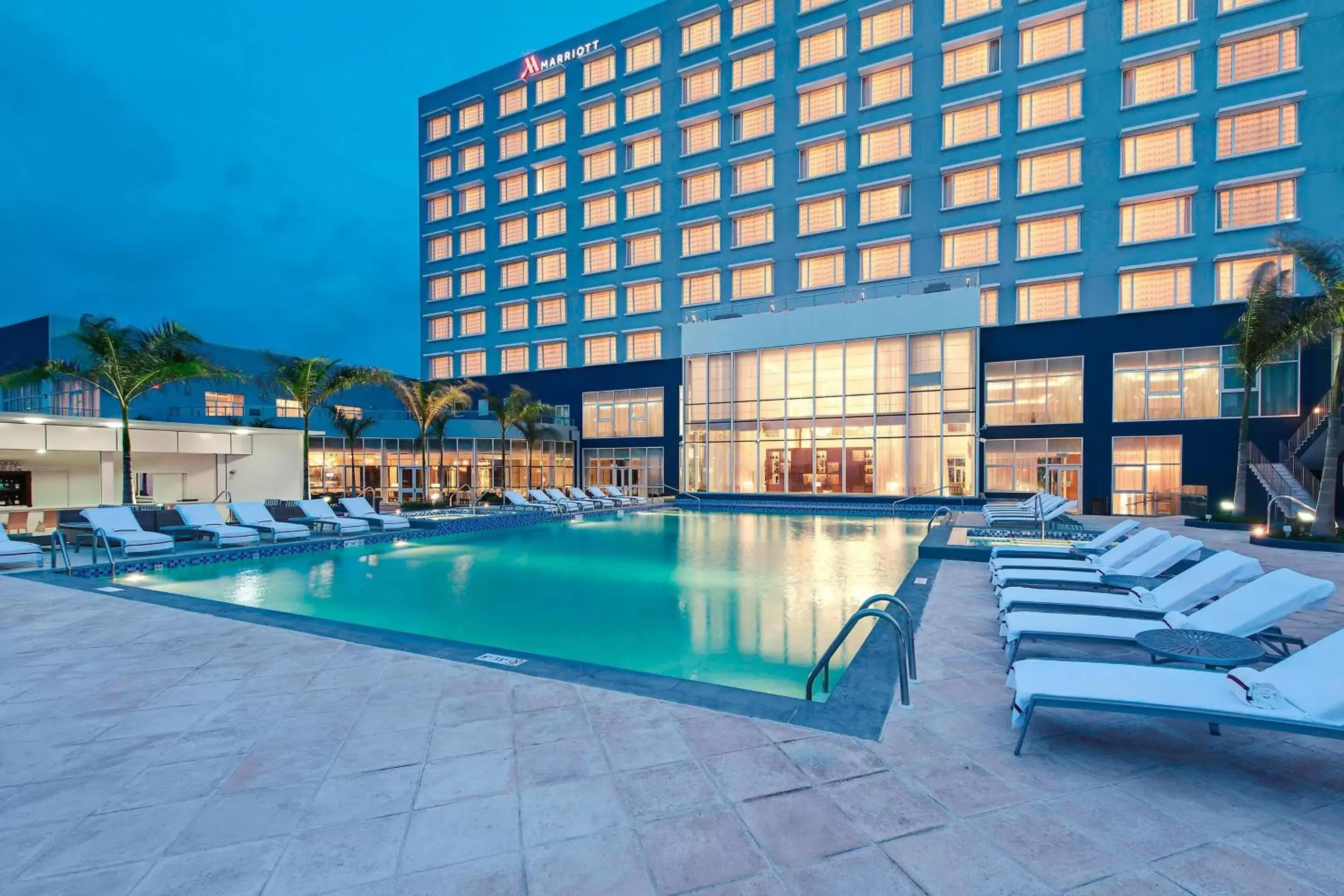 Swimming Pool in Guyana Marriott Hotel Georgetown