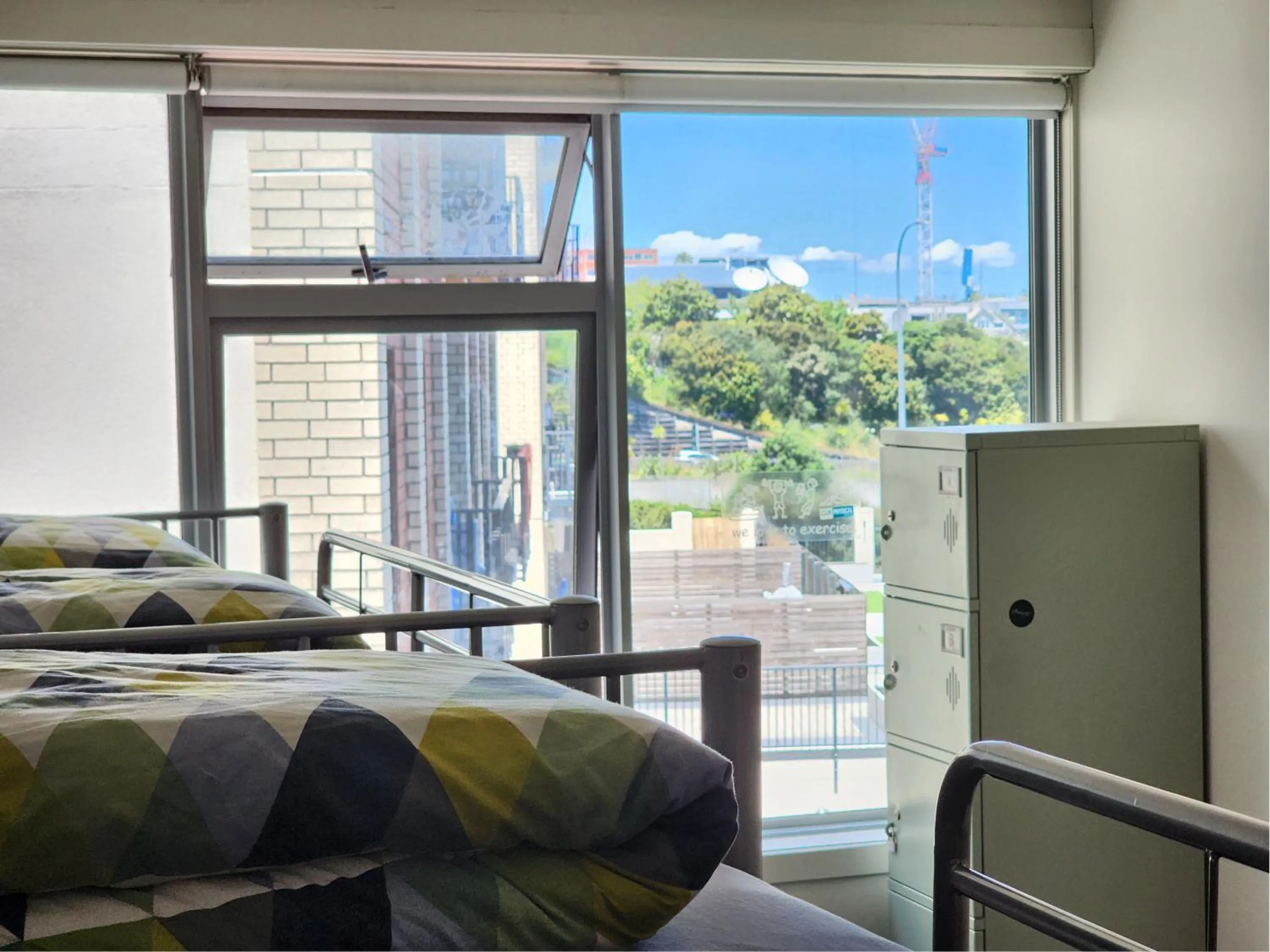 Bed in Newton Lodge Auckland