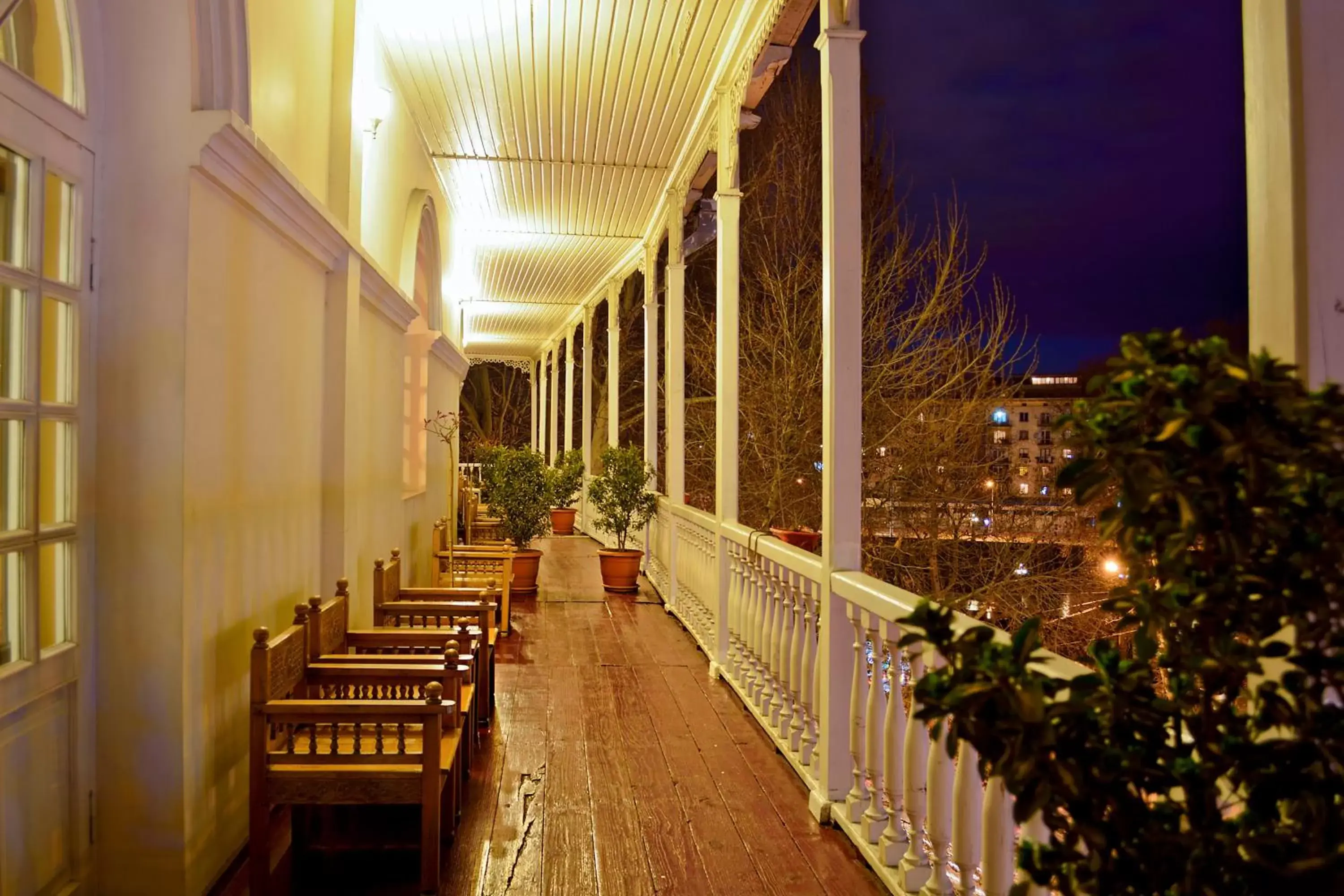 Balcony/Terrace in River Side Hotel Tbilisi