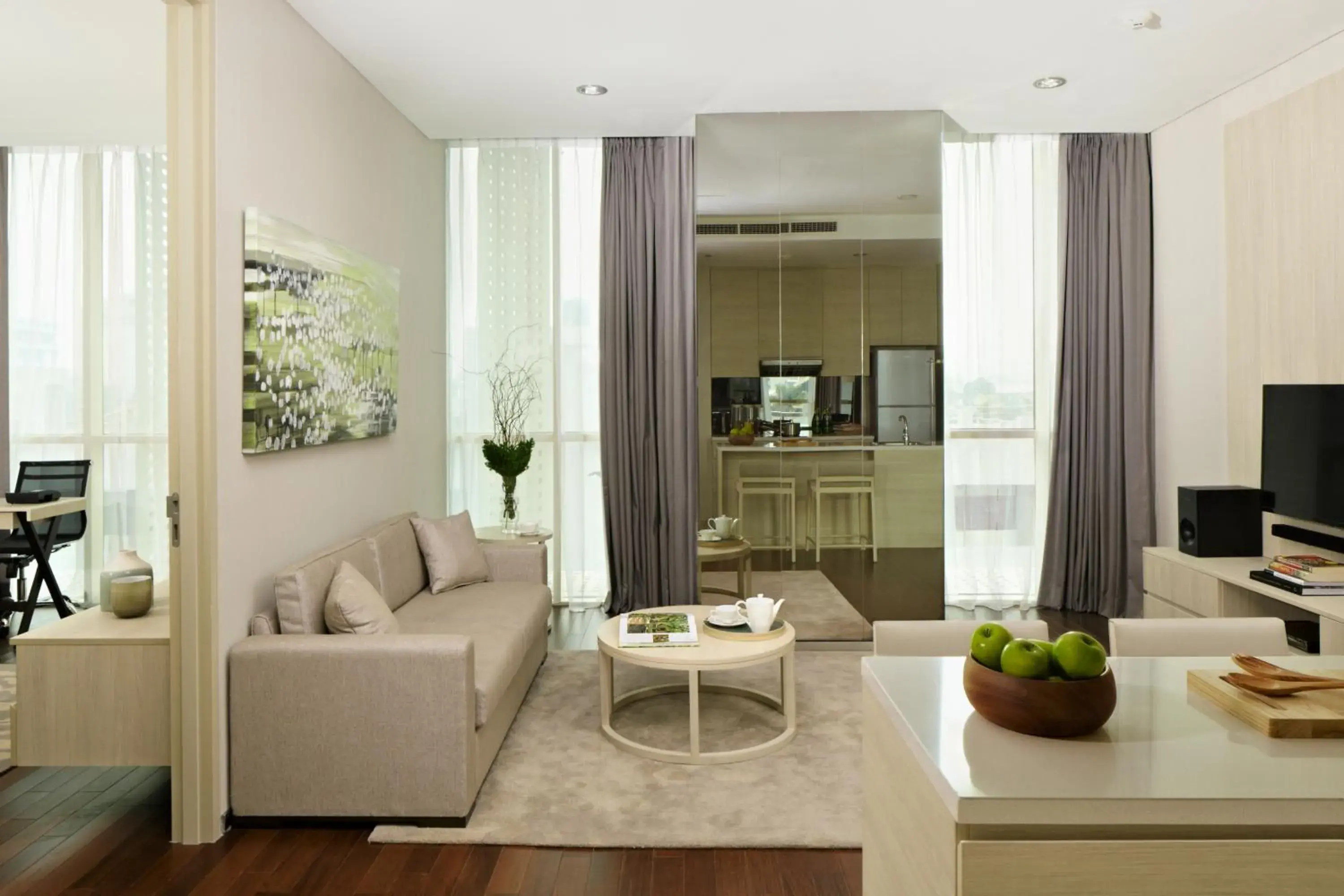 Executive One-Bedroom Apartment in Fraser Residence Menteng Jakarta