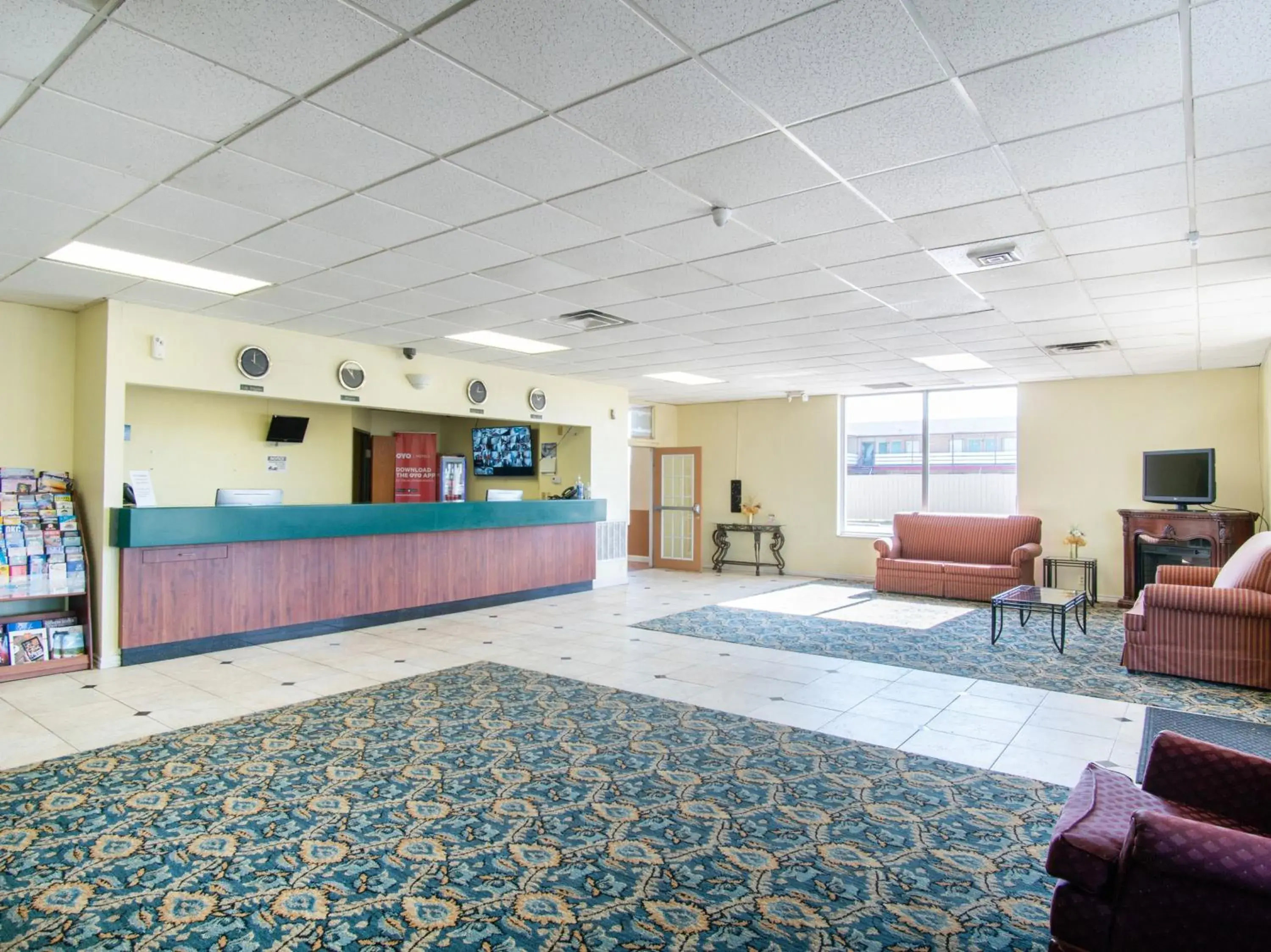 Lobby or reception in OYO Hotel Oklahoma City South I-35 and SE 29th