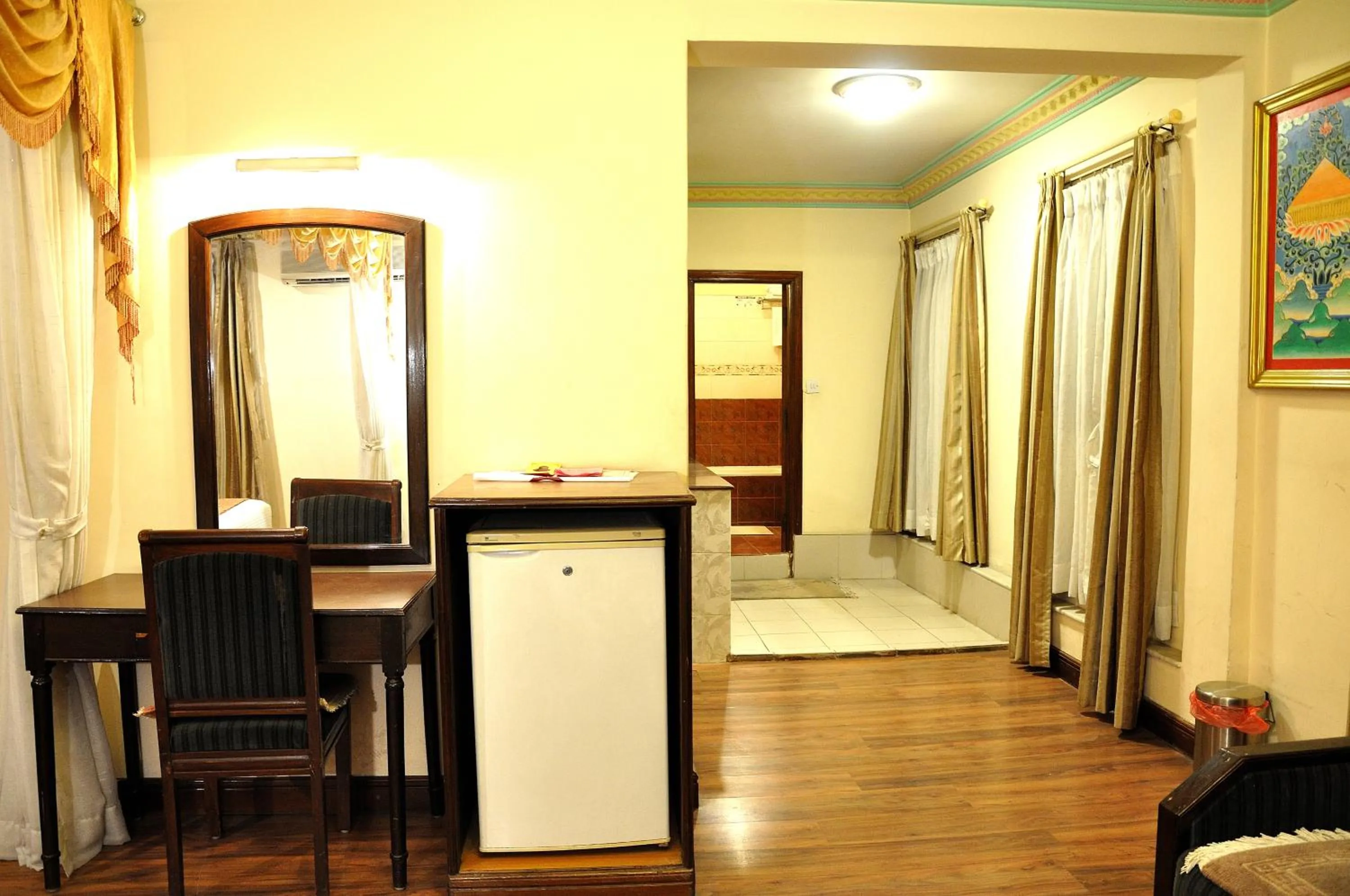 Living room in Tibet Guest House