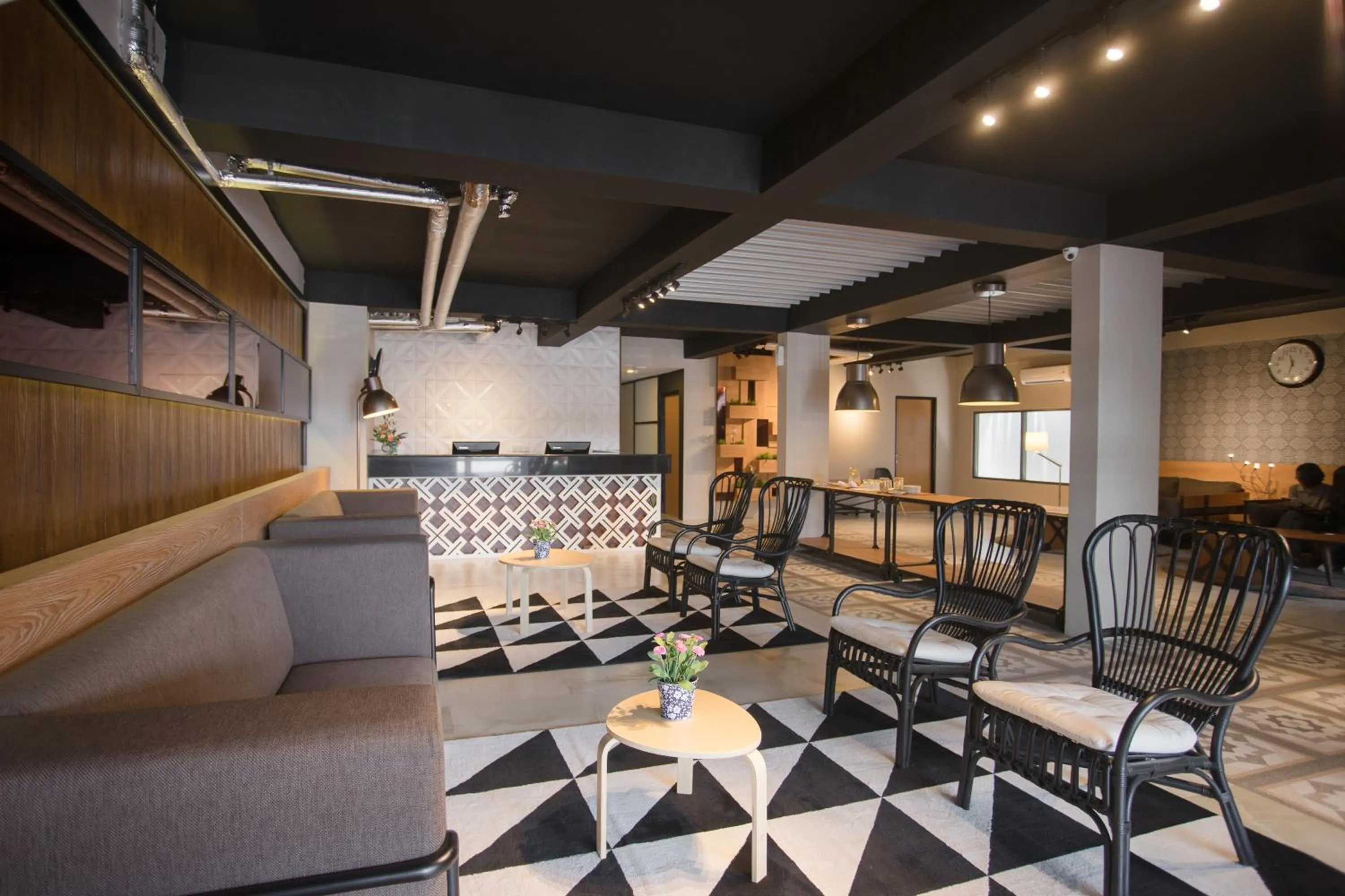 Communal lounge/ TV room in Allstay Ecotel Yogyakarta