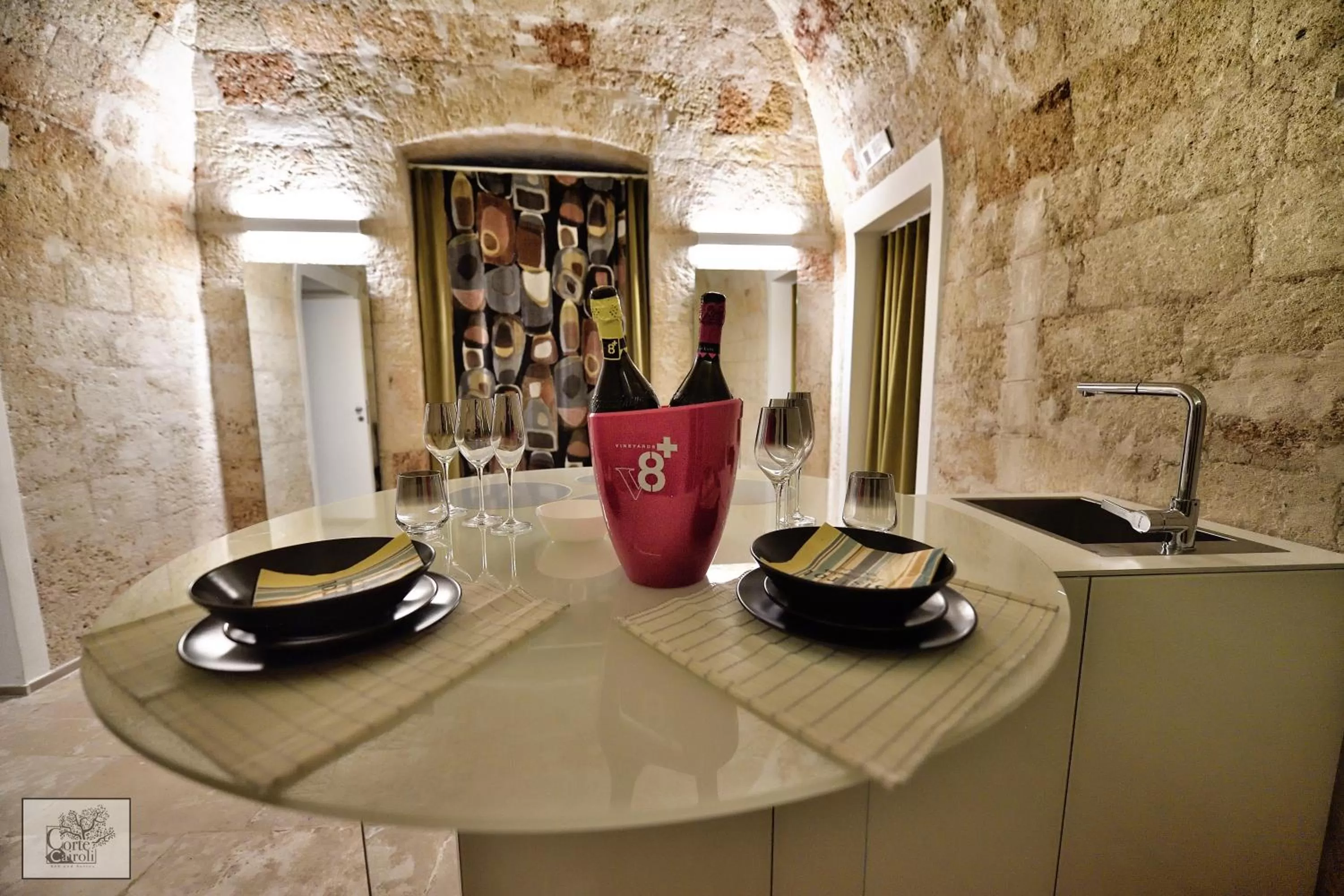 Drinks in Corte Cairoli B&B and Suites