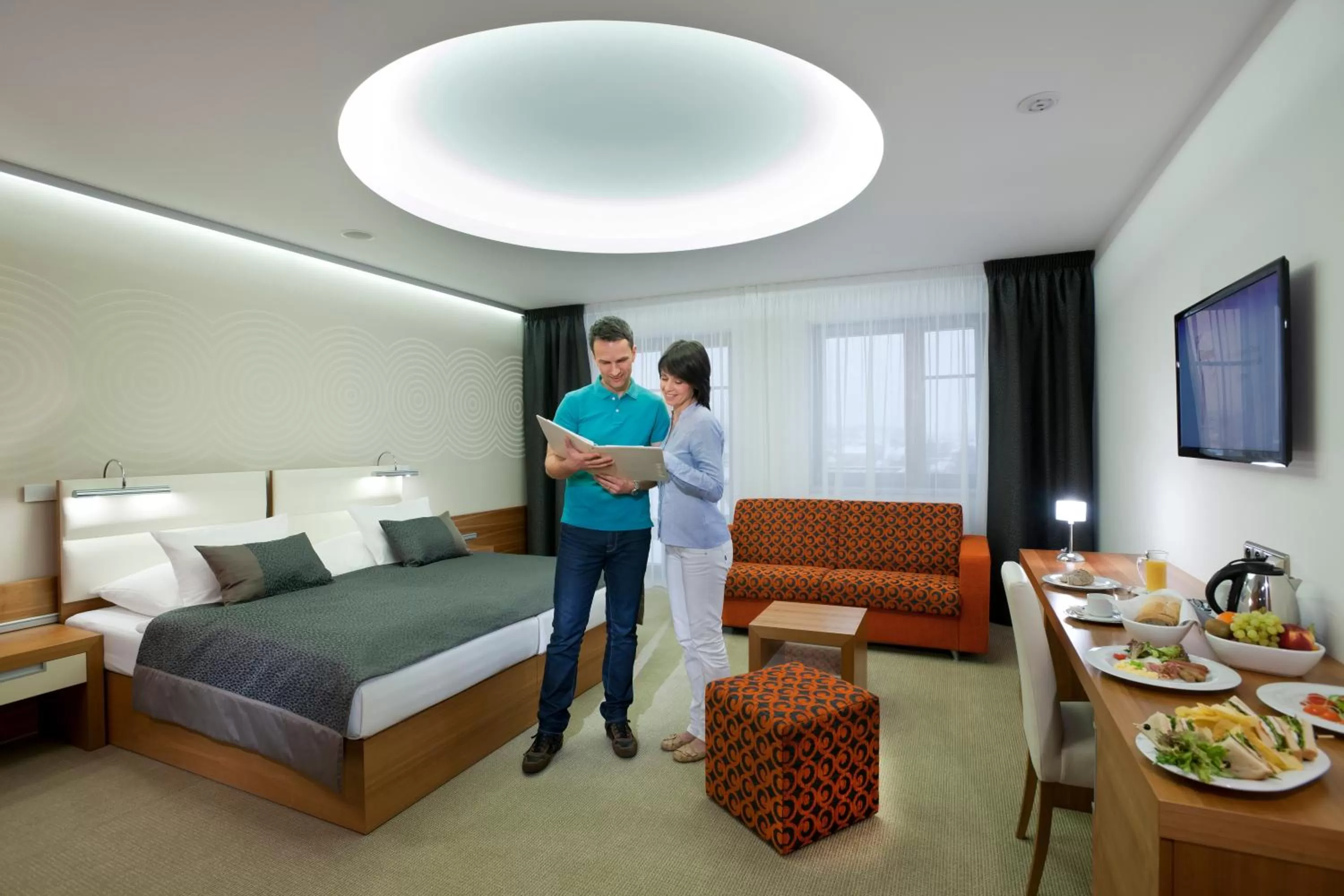 Bed in Hotel Vitality