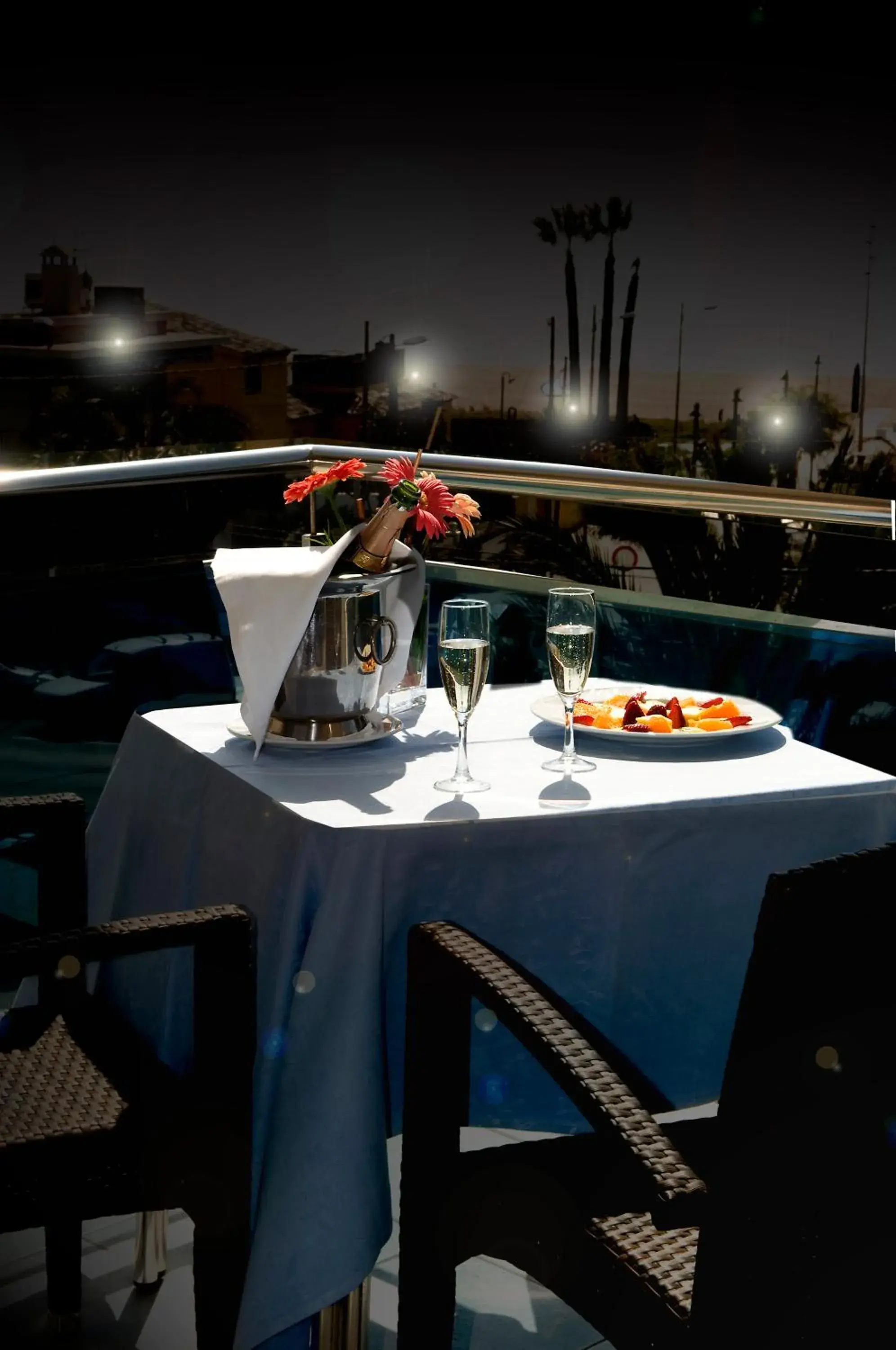 Balcony/Terrace, Restaurant/Places to Eat in Best Western Hotel Mediterraneo