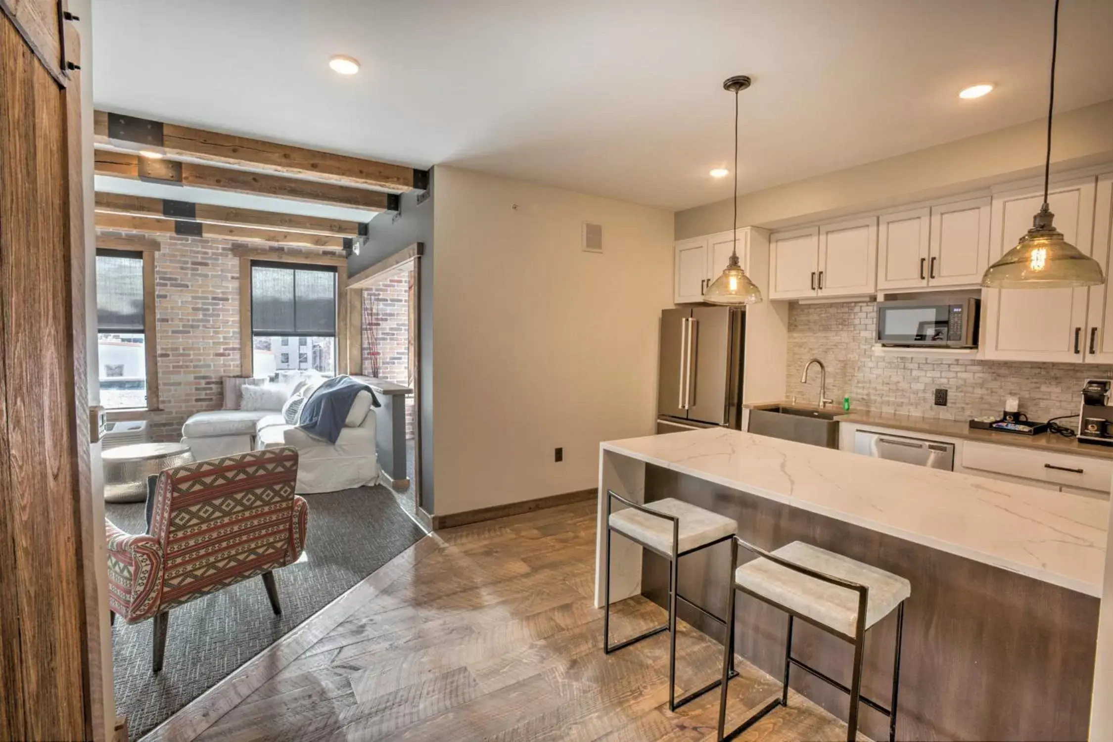 Bathroom, Kitchen/Kitchenette in Hotel Crosby