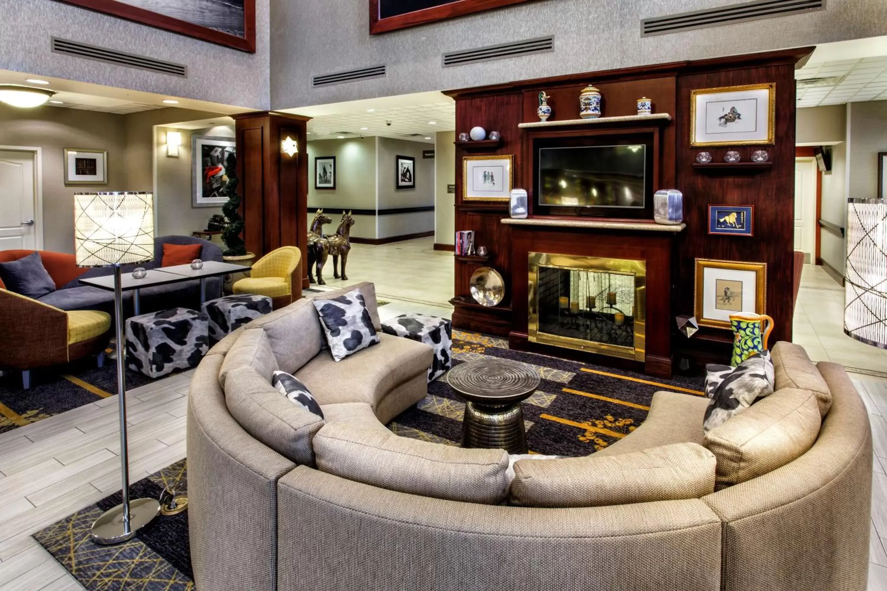 Lobby or reception in Hampton Inn & Suites Staten Island Lobby or reception in Hampton Inn & Suites Staten Island