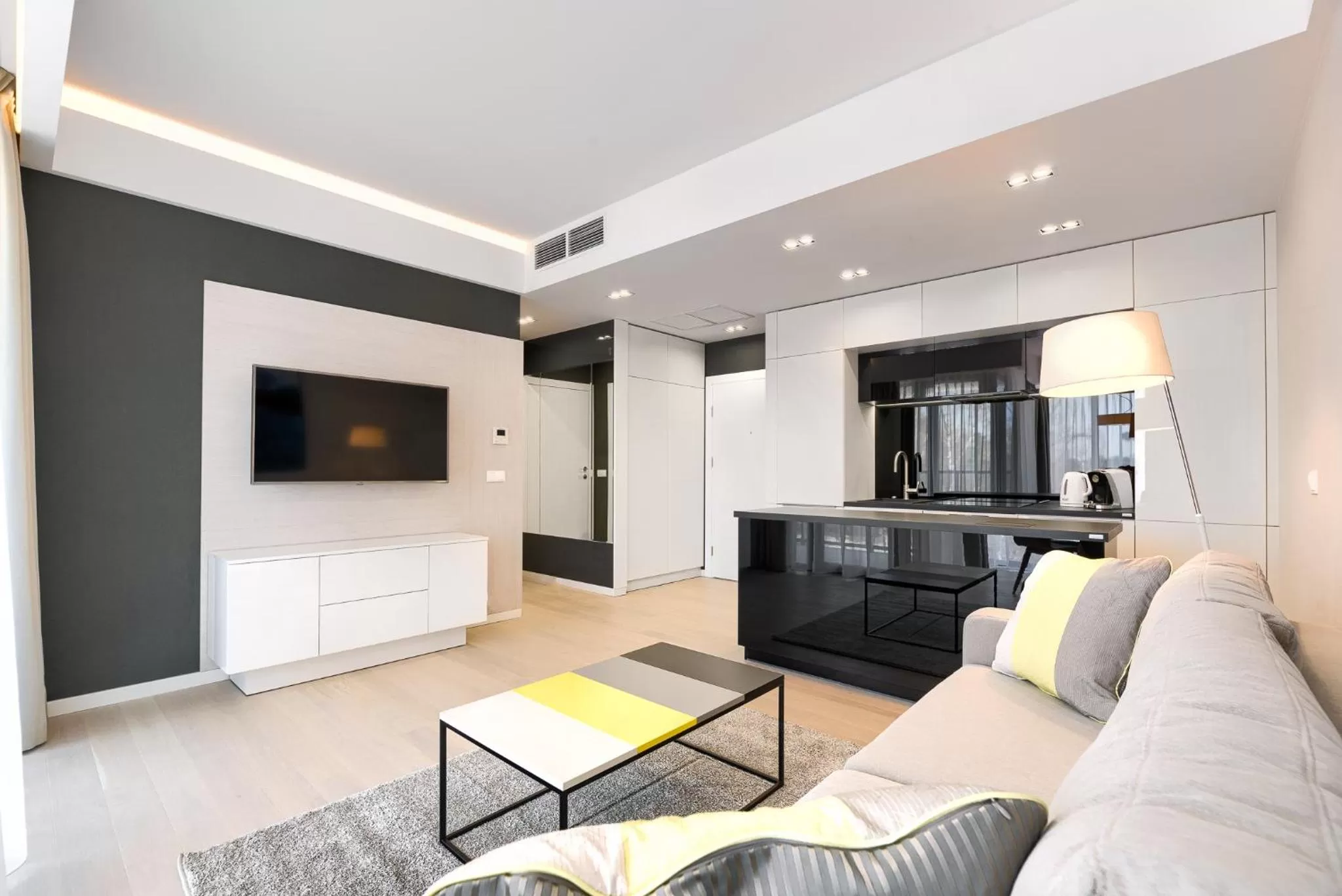 Communal lounge/ TV room in Dune Resort Mielno - C