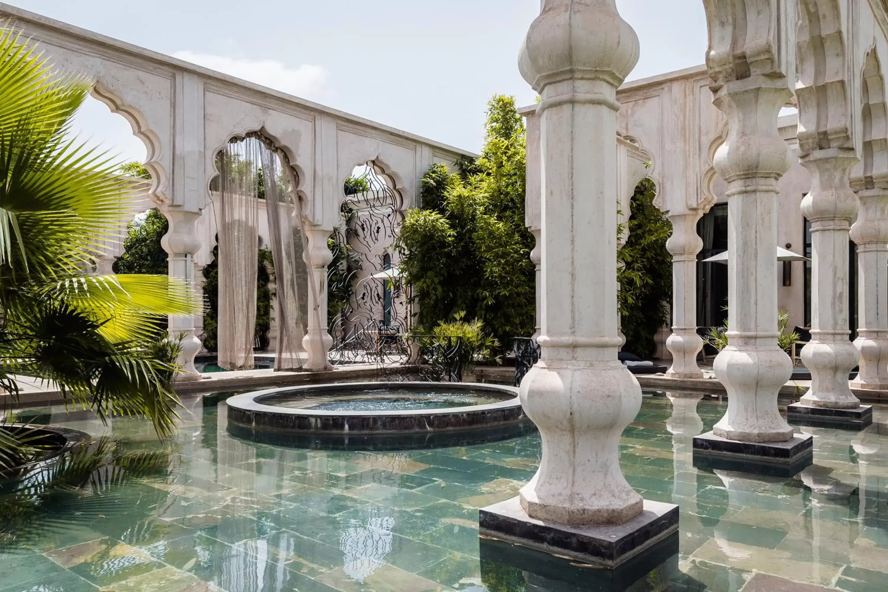 Balcony/Terrace, Swimming Pool in Palais Namaskar