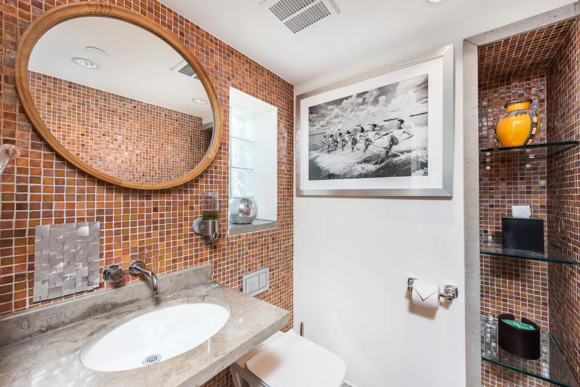 Bathroom in National Hotel, An Adult Only Oceanfront Resort
