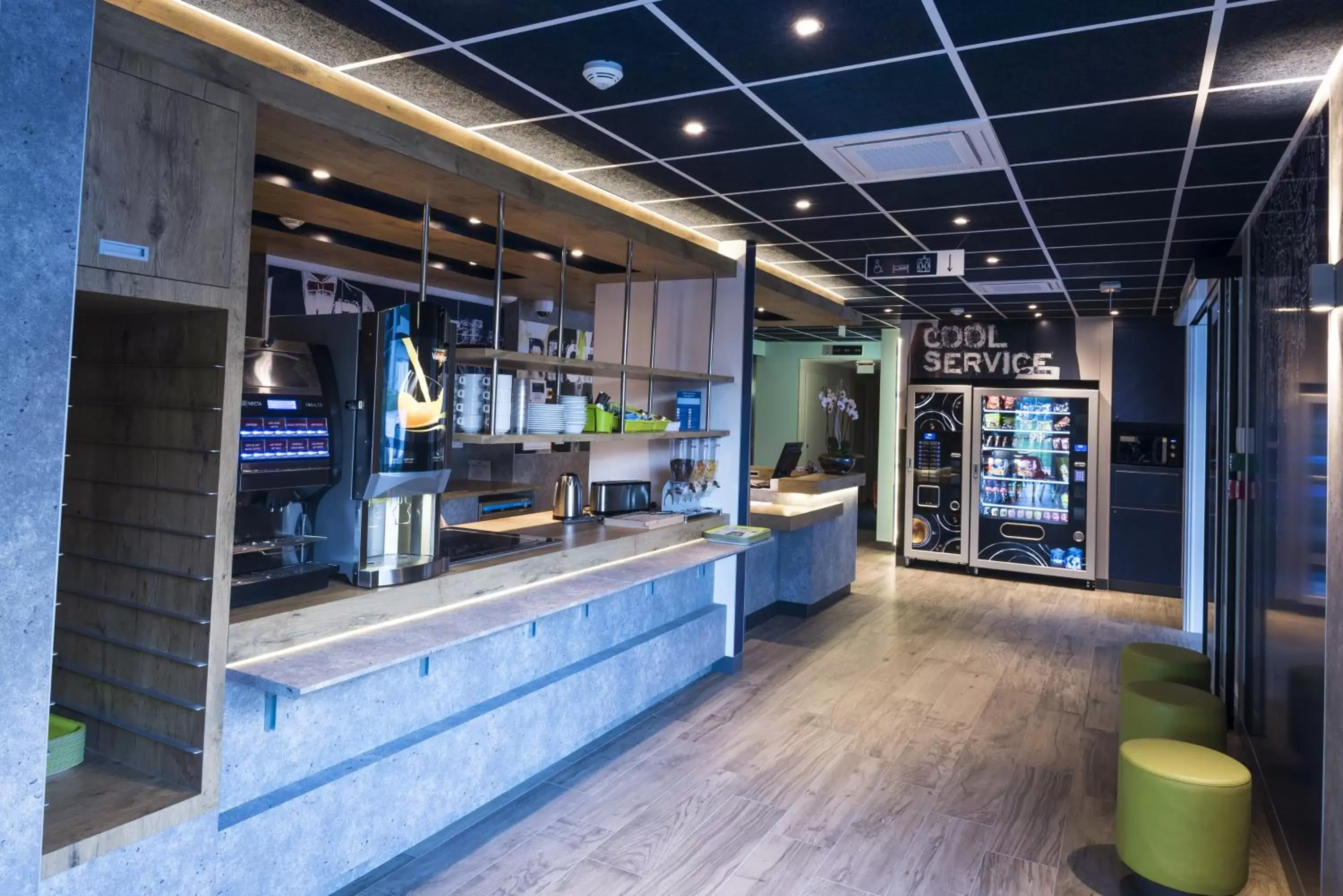 Lobby or reception in Ibis Budget Sallanches Lobby or reception in Ibis Budget Sallanches