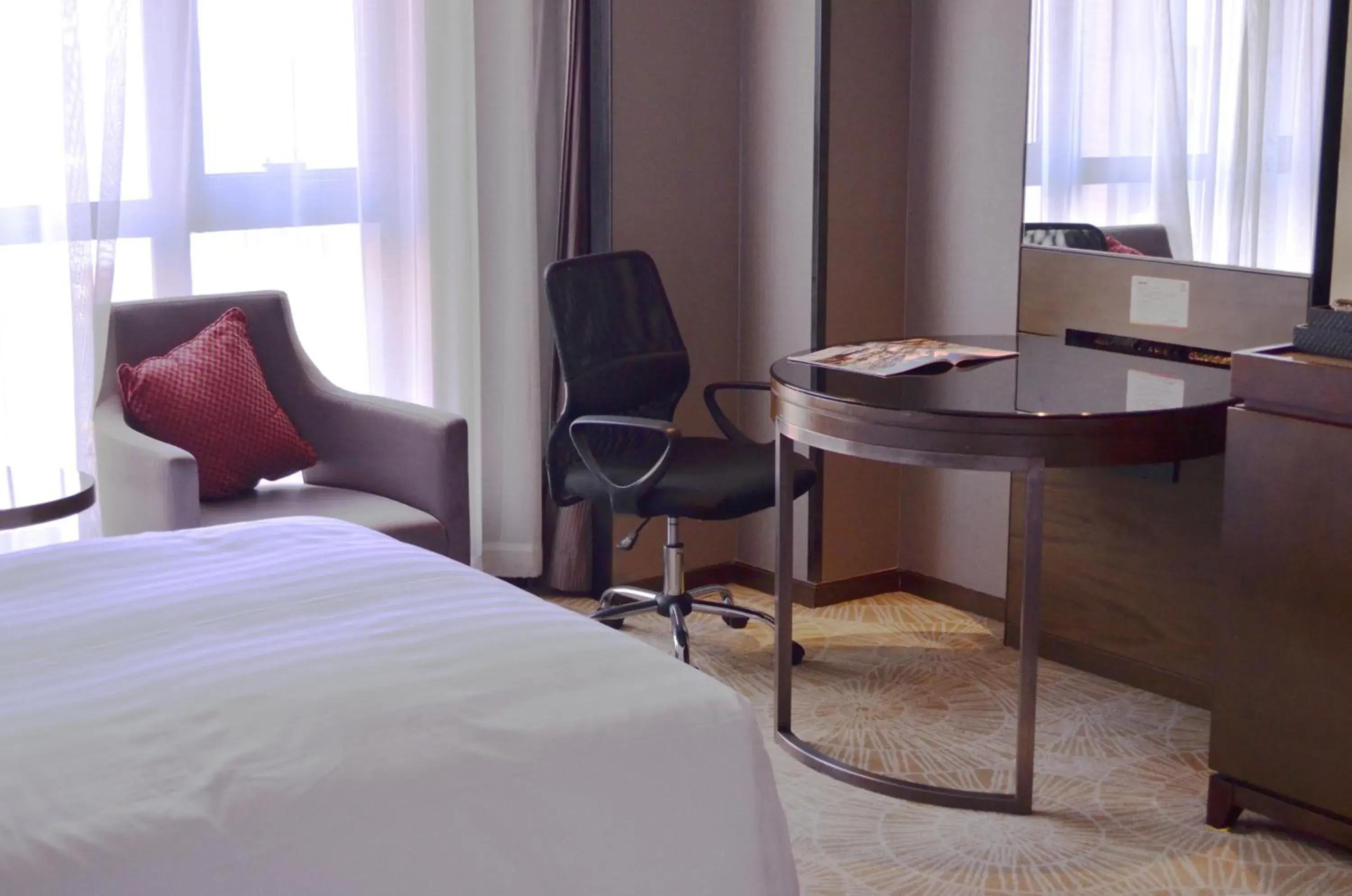 Seating Area in The Qube Hotel Xinqiao