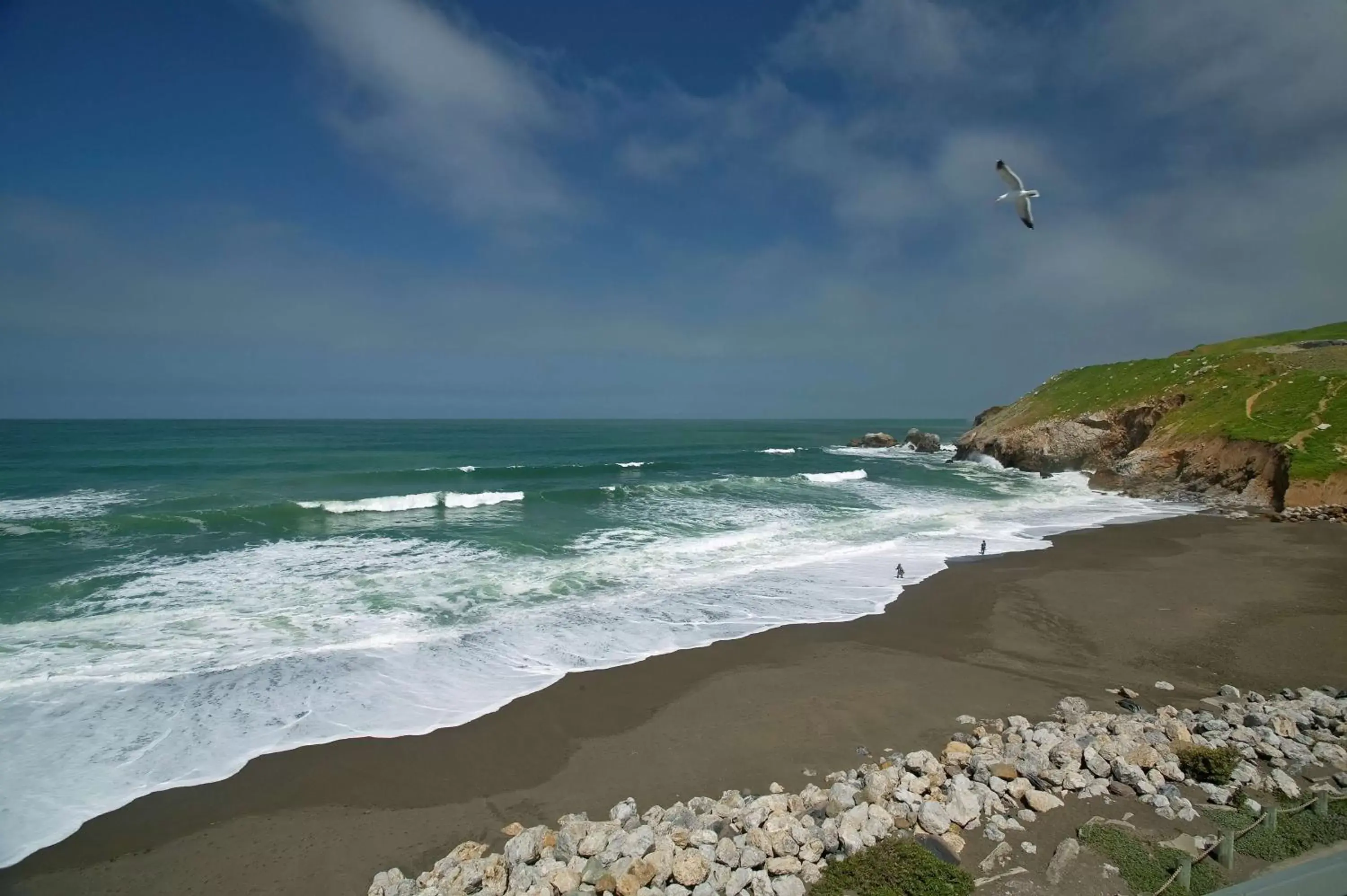 View (from property/room), Beach in Pacifica Lighthouse Hotel Trademark Collection by Wyndham