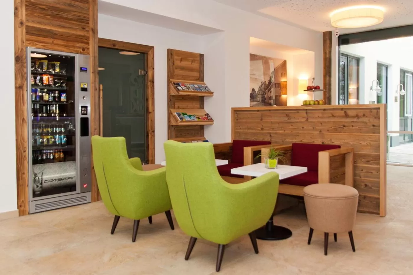 Lobby or reception in Hotel Zur Post