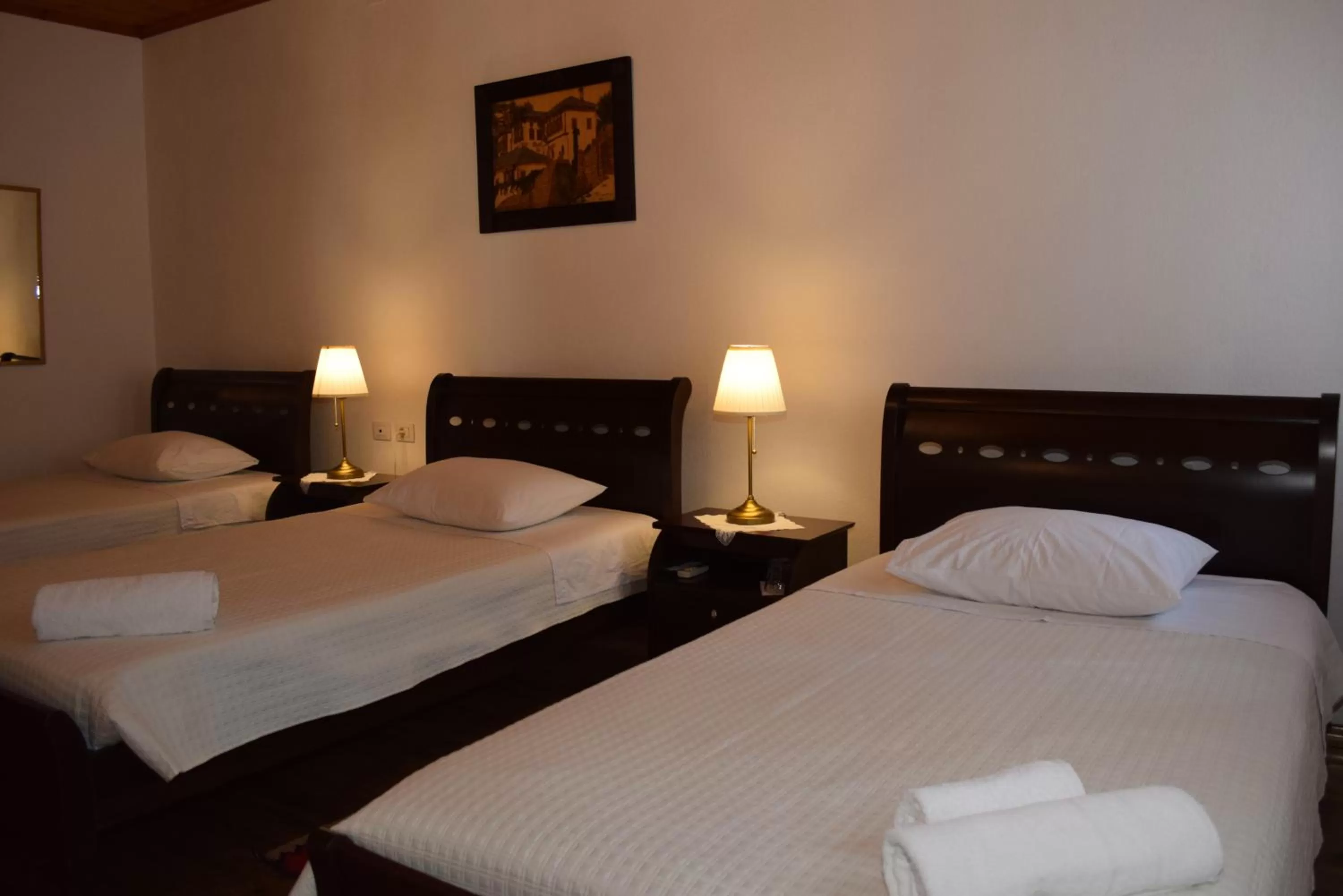 Bed in Hotel Gjirokastra