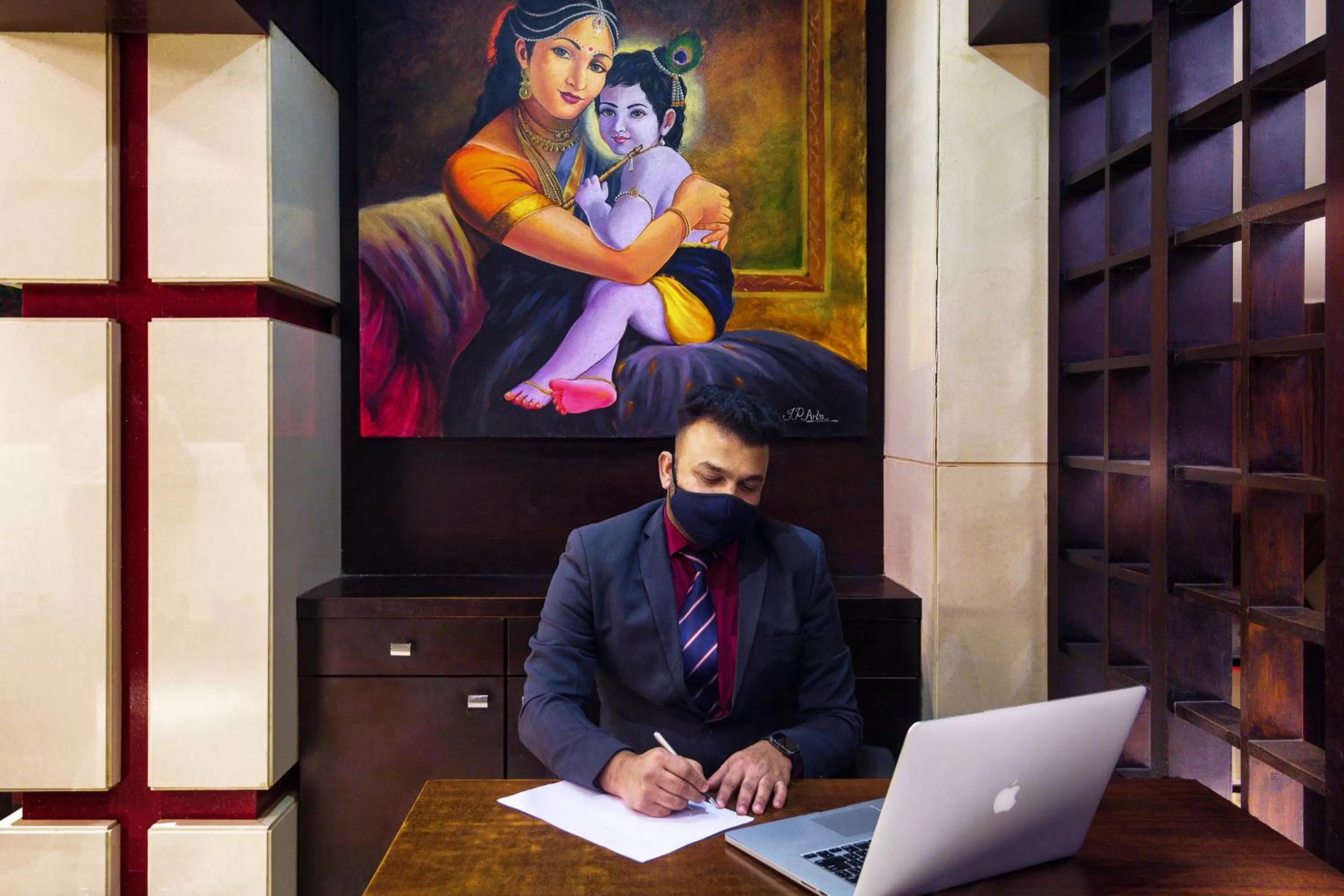 People, Lobby/Reception in Arnna Hotel- Goregaon East