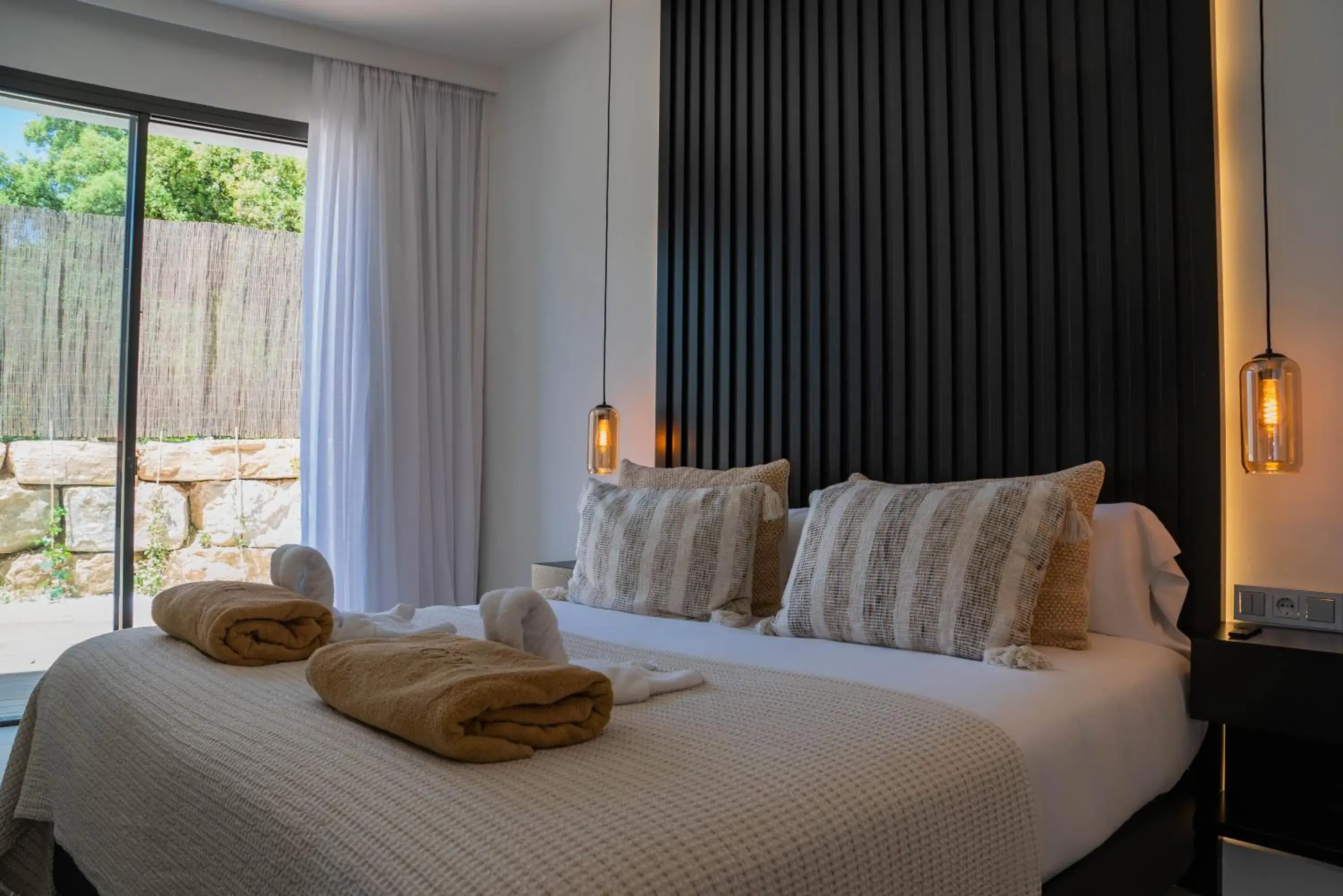 Bedroom, Bed in Casa Bodhi Marbella