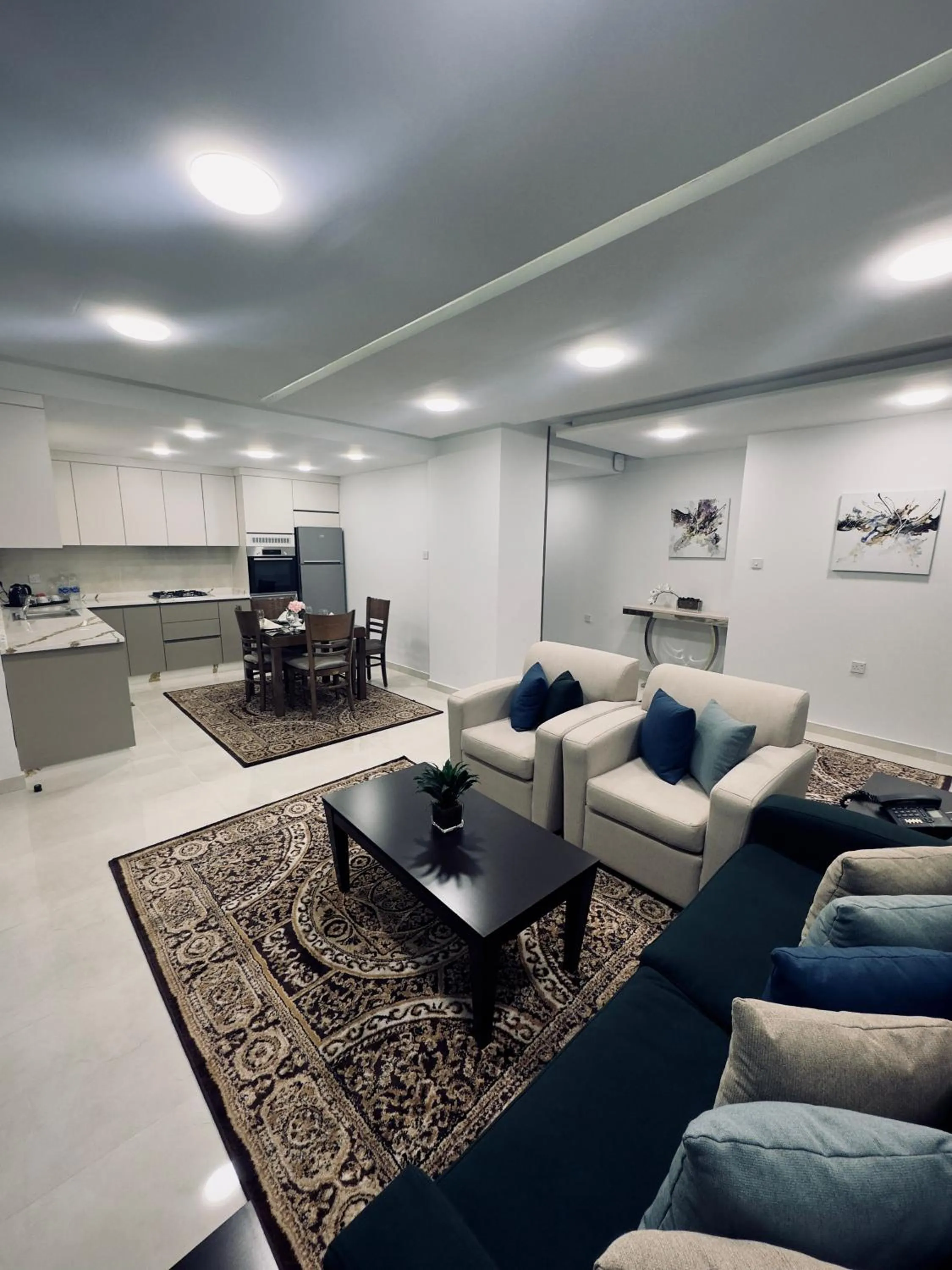 Kitchen or kitchenette in Olive Tree Amman