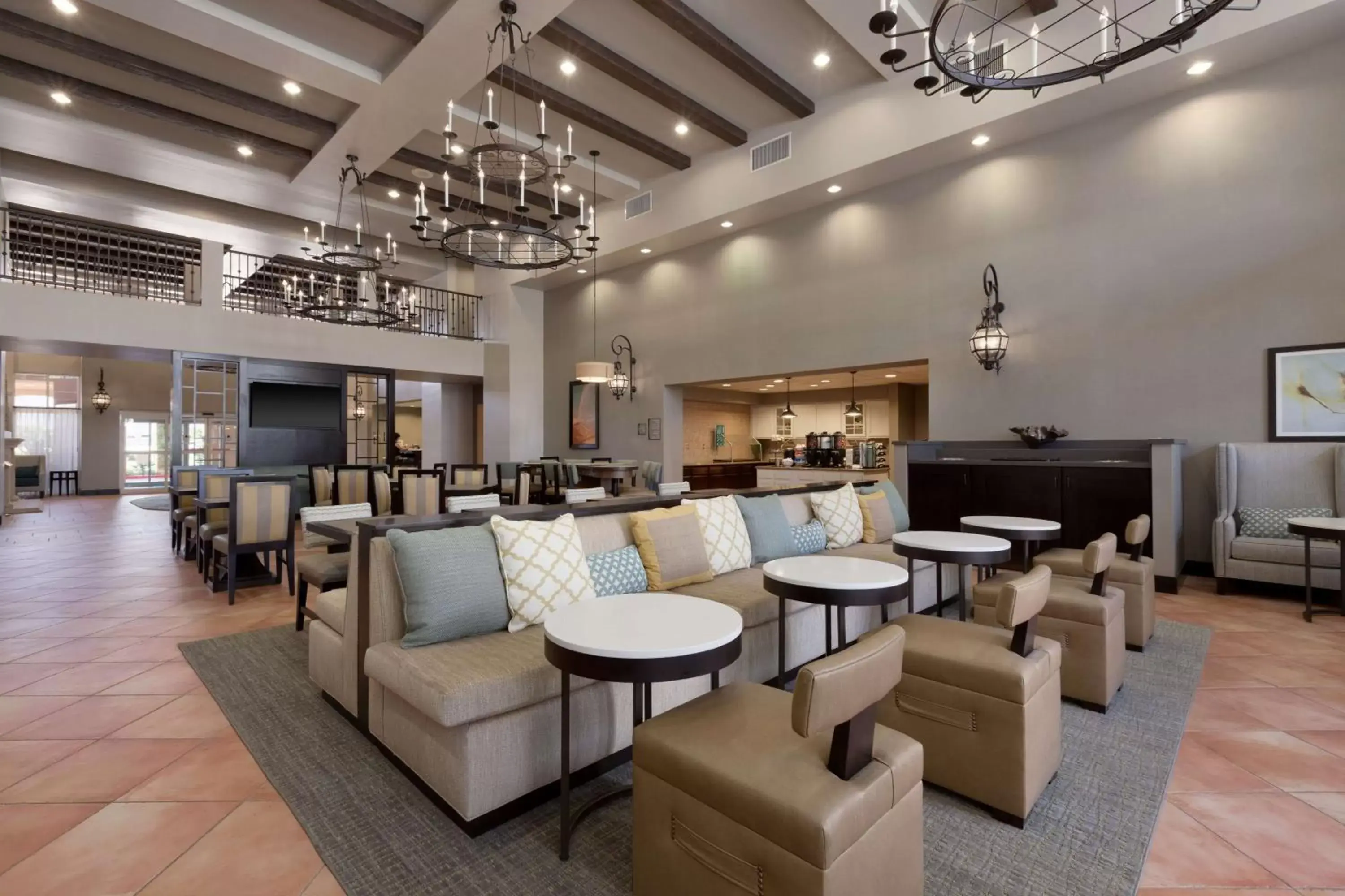 Restaurant/places to eat, Lounge/Bar in Homewood Suites by Hilton La Quinta