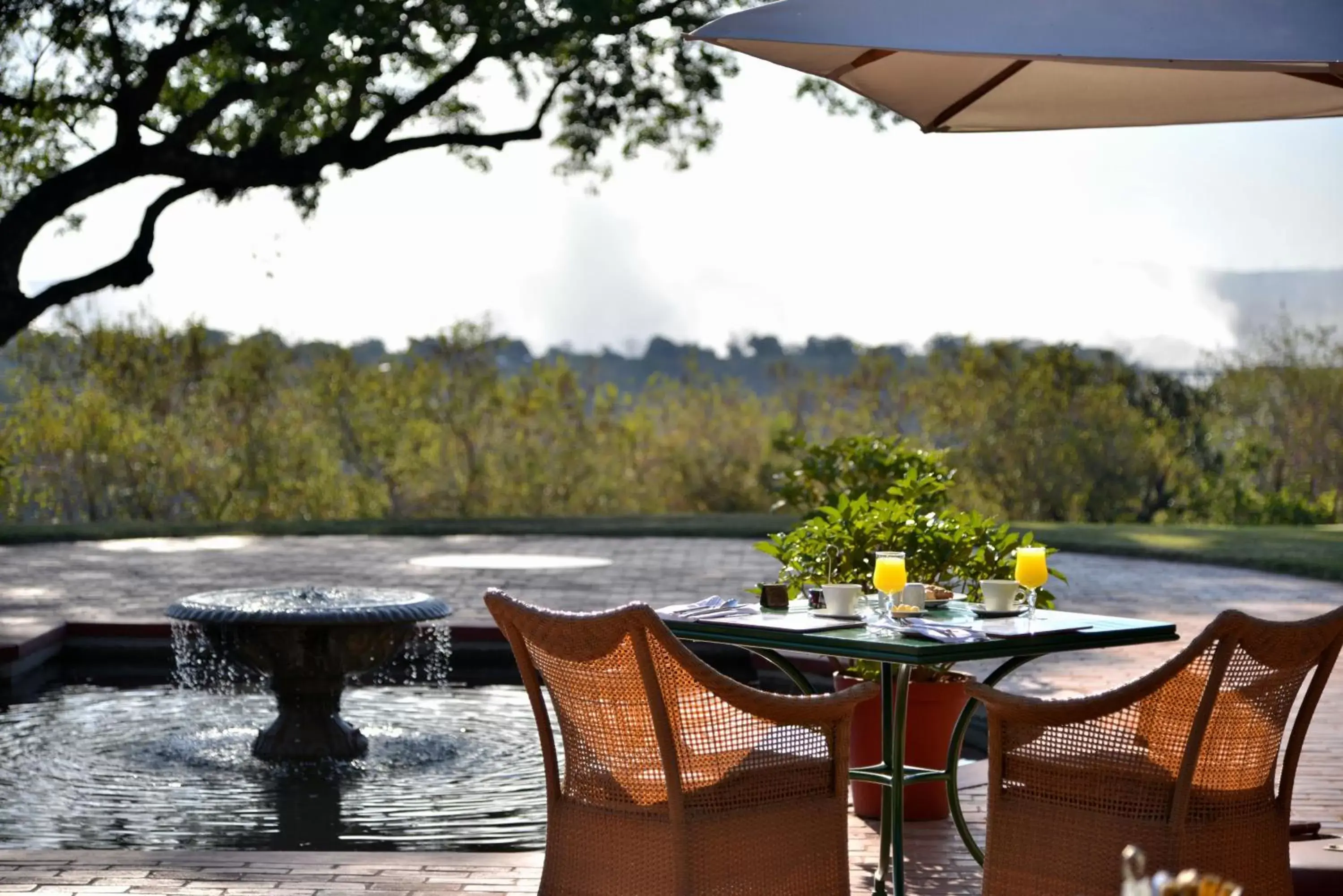 Breakfast in The Victoria Falls Hotel