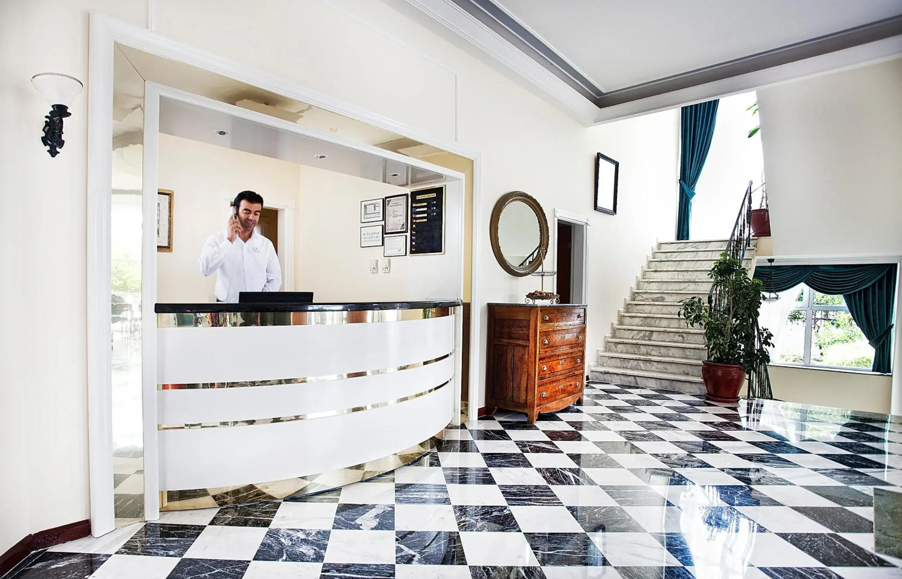 Lobby or reception, Lobby/Reception in Pashas Princess by Werde Hotels - Adult Only