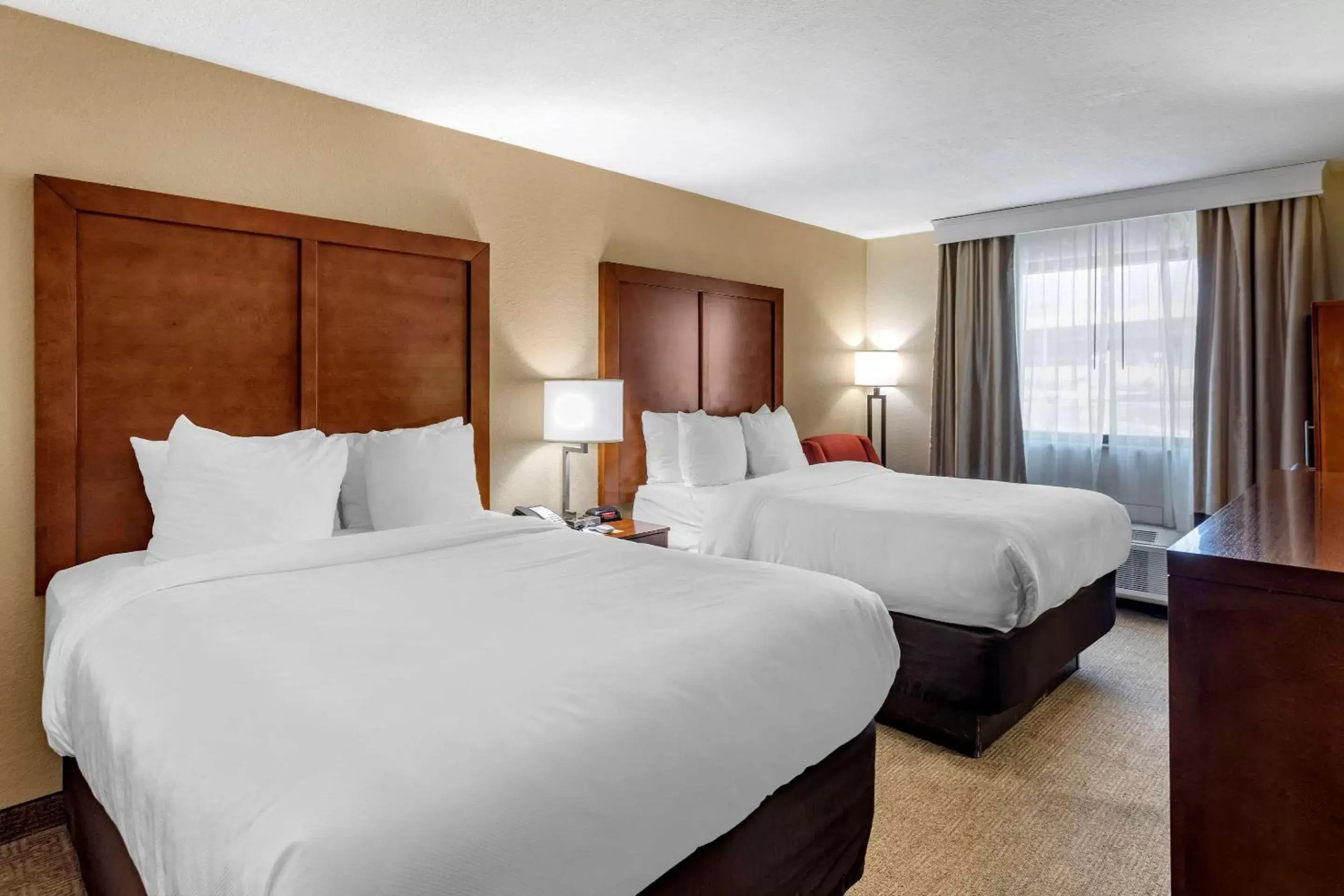 Double Room with Two Double Beds in Comfort Inn Nashville West Double Room with Two Double Beds in Comfort Inn Nashville West