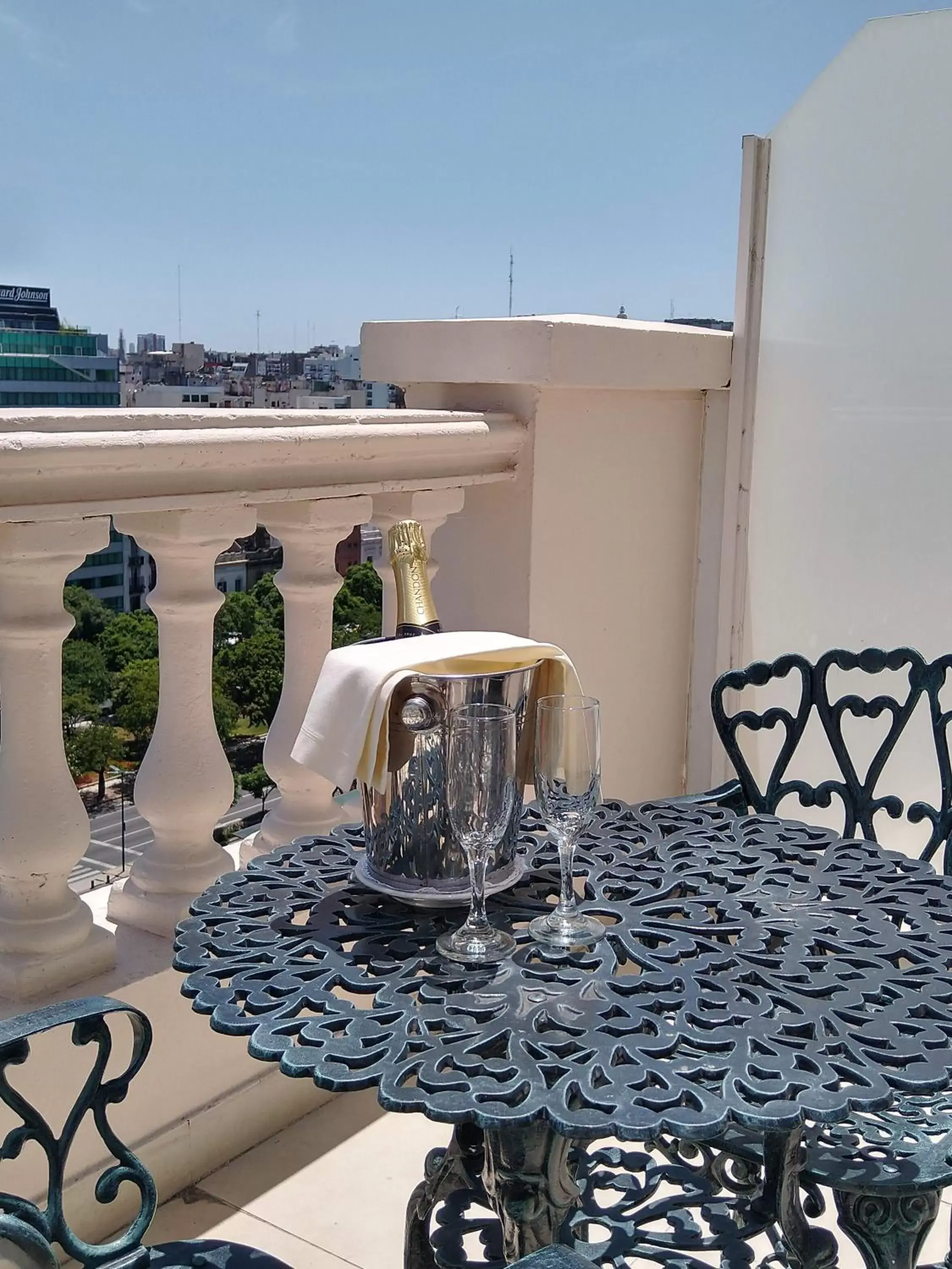 Balcony/Terrace in Scala Hotel Buenos Aires