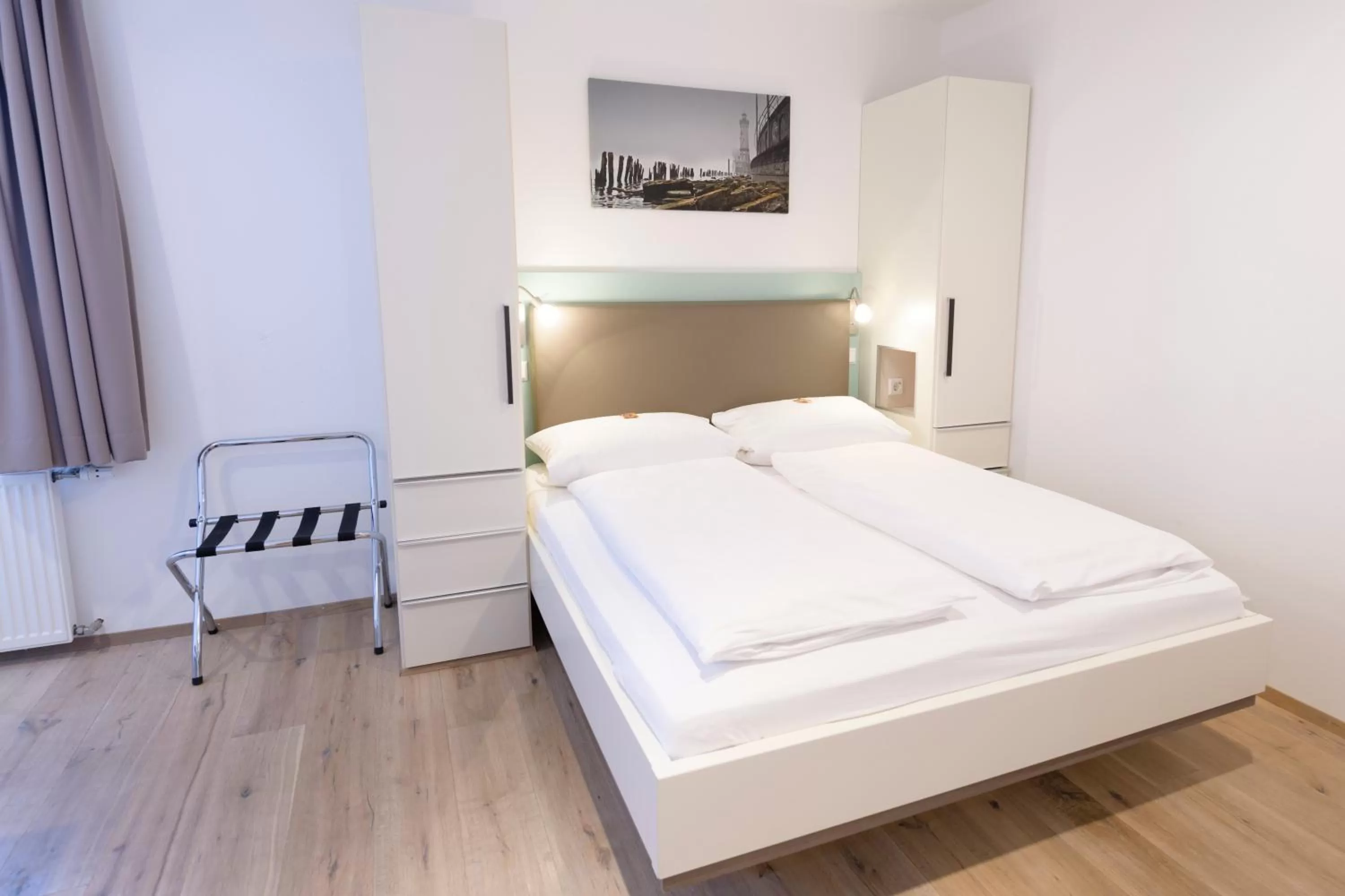 Bed in Hotel Garni Viktoria