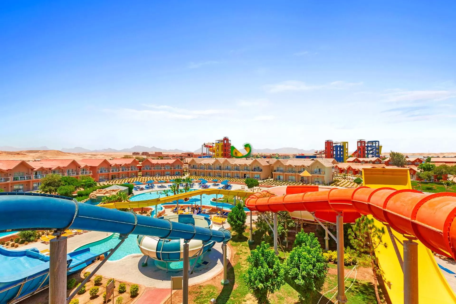 Aqua park in Neverland City Hurghada - Pickalbatros