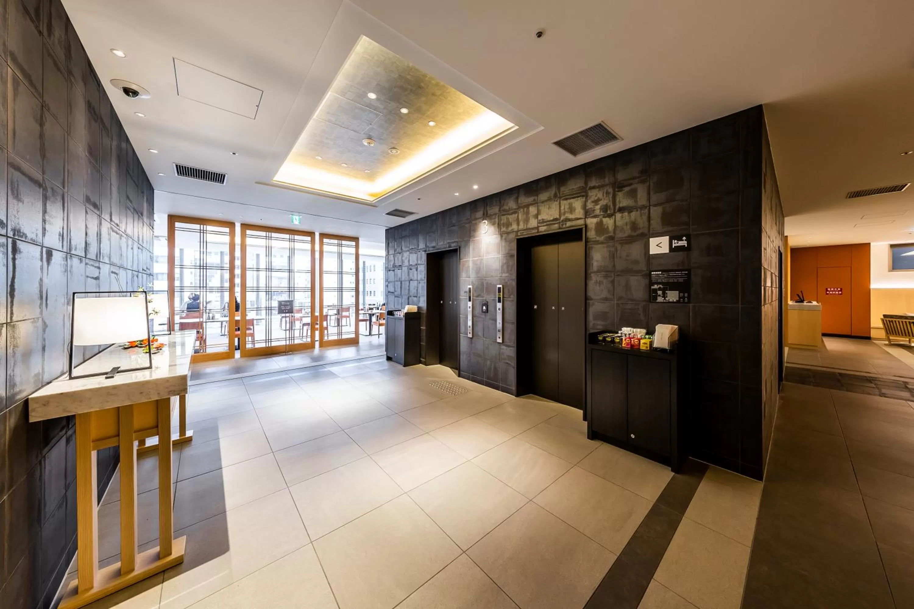 Lobby or reception in Via Inn Prime Shinsaibashi Yotsubashi