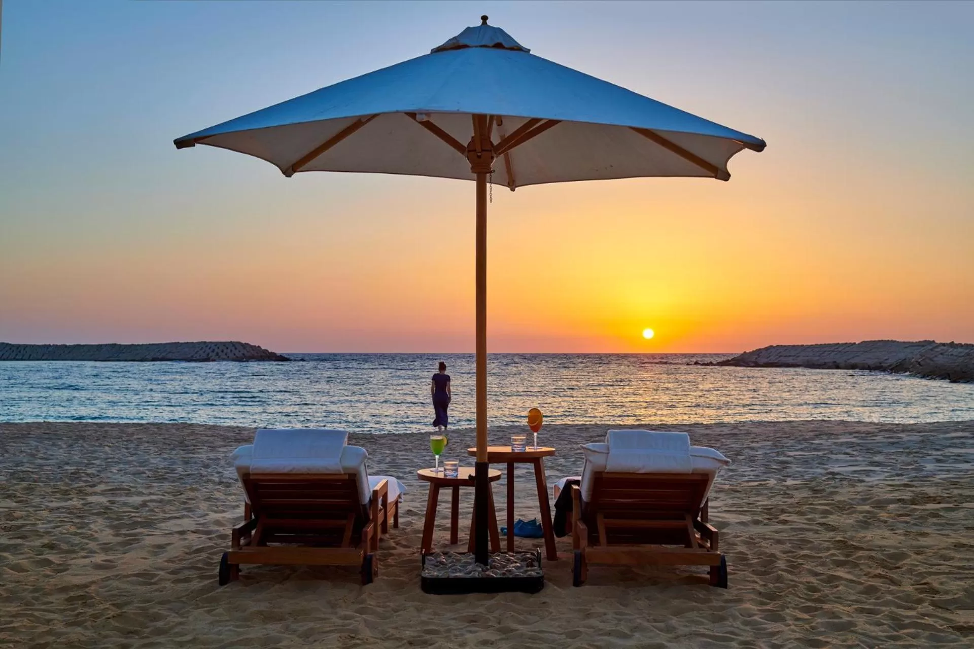 Beach in Four Seasons Hotel Alexandria At San Stefano