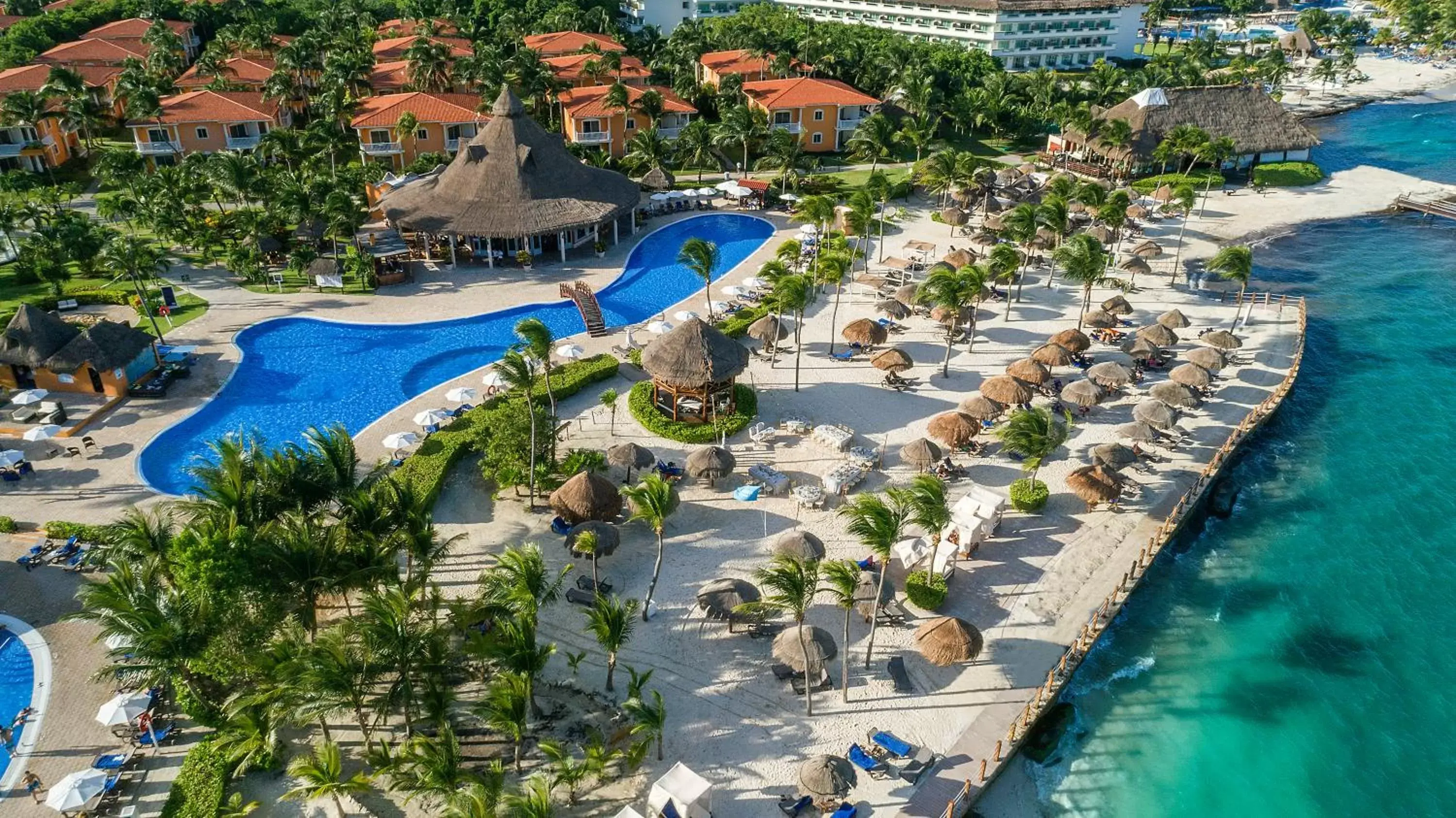 Bird's eye view, Bird's-eye View in Ocean Maya Royale Adults Only - All Inclusive