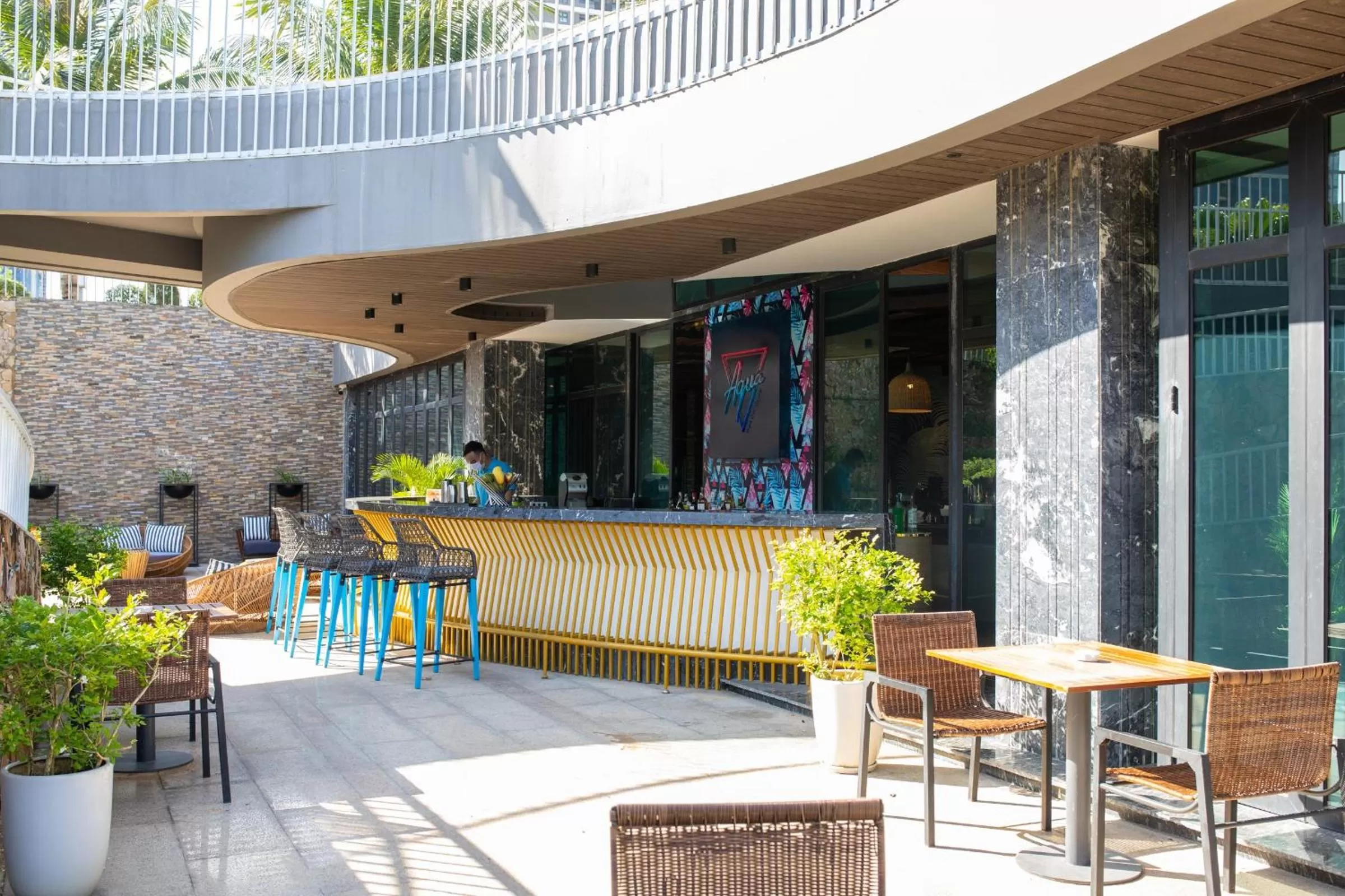 Seating area in FLC Sea Tower Quy Nhơn - Homostay