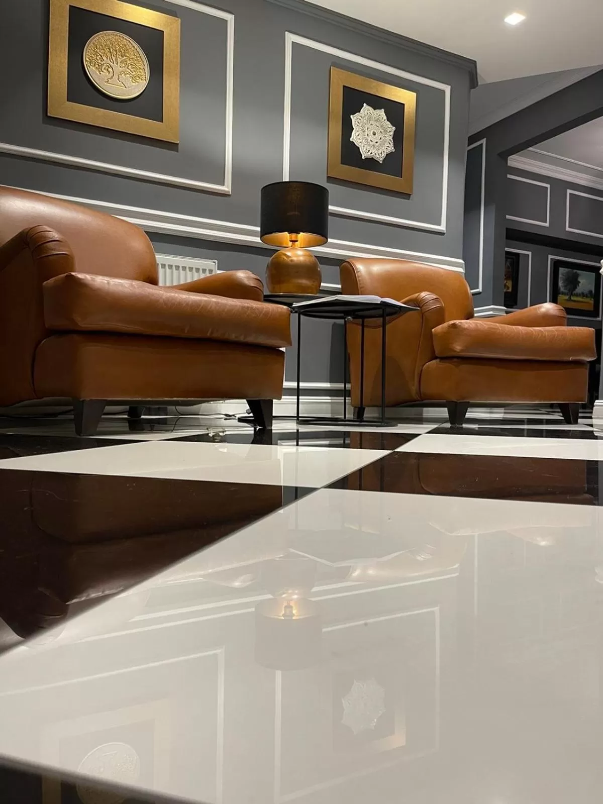 Lobby or reception in Athens Mansion Luxury Suites