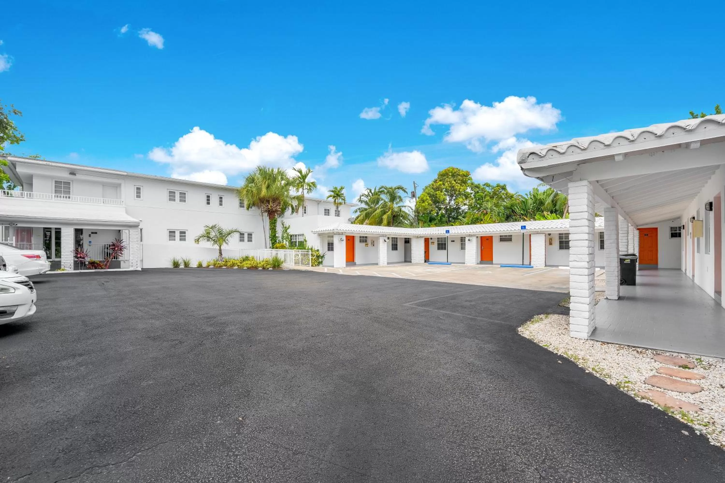 Parking, Property Building in Travelodge by Wyndham Miami Biscayne Bay