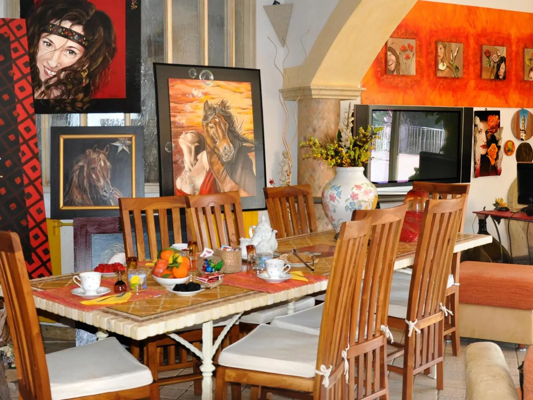 Living room, Restaurant/Places to Eat in Casa d' Artista B&B