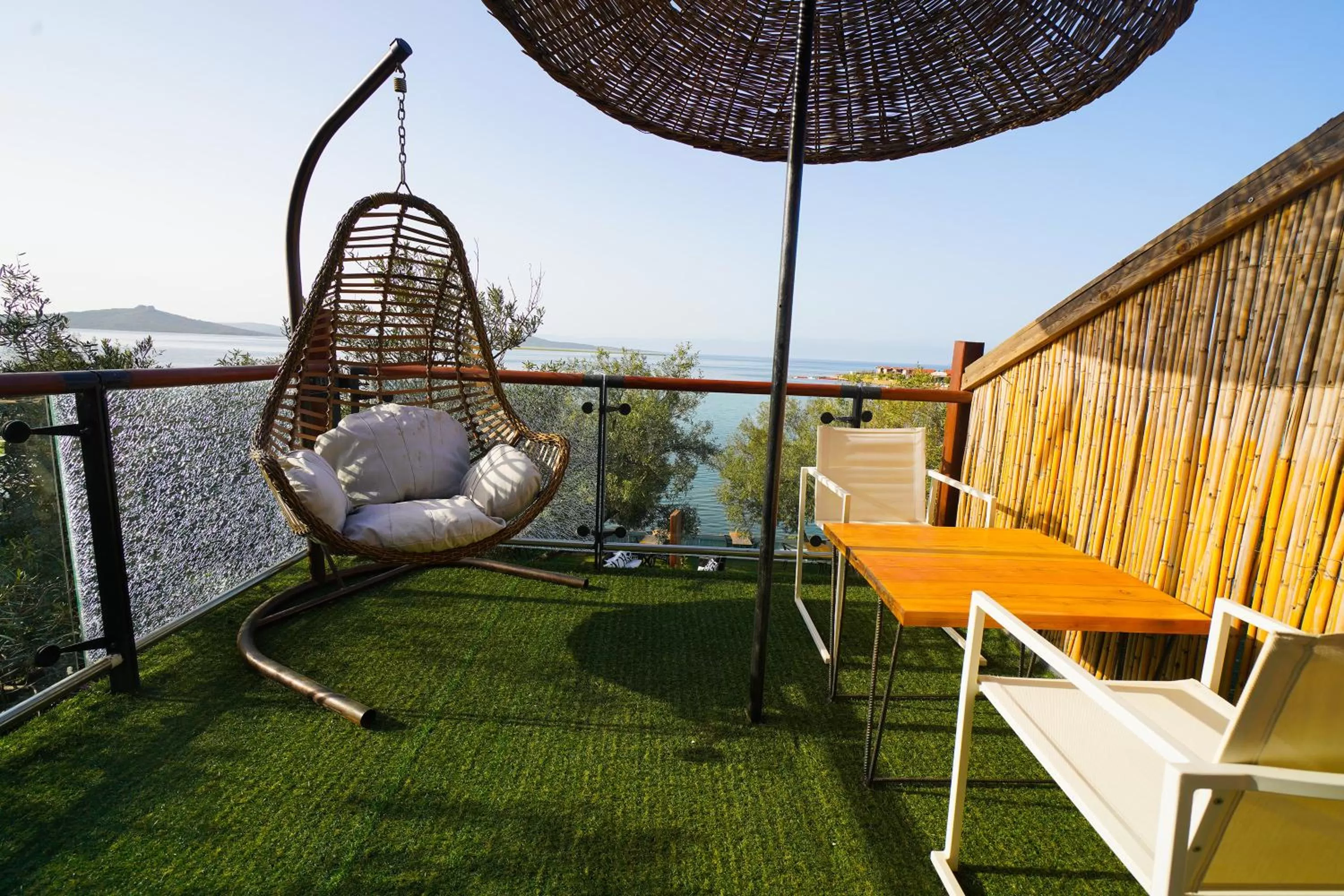 Balcony/Terrace in QCUNDA OTEL