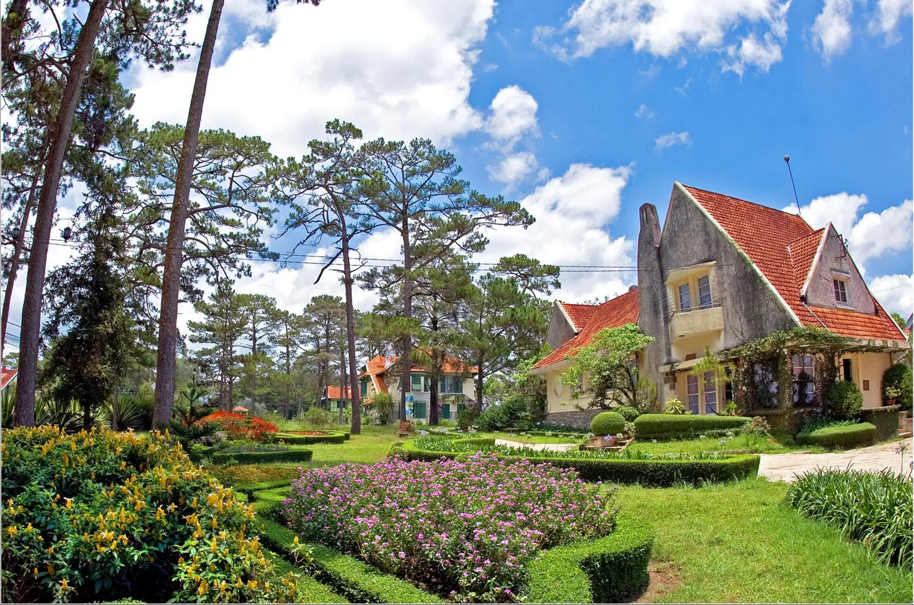 Facade/entrance, Property Building in Dalat Cadasa Resort