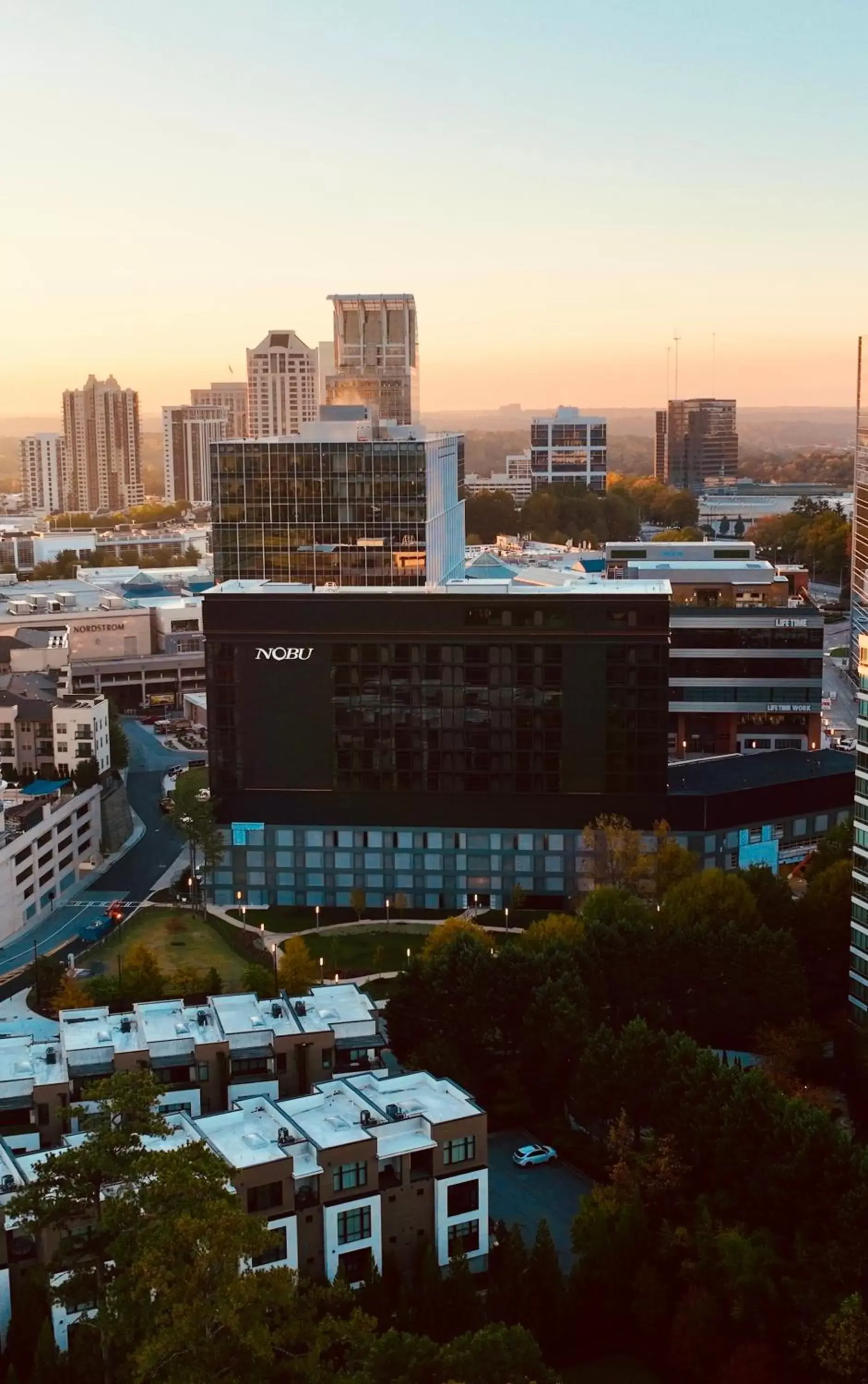 Property building in Nobu Hotel Atlanta