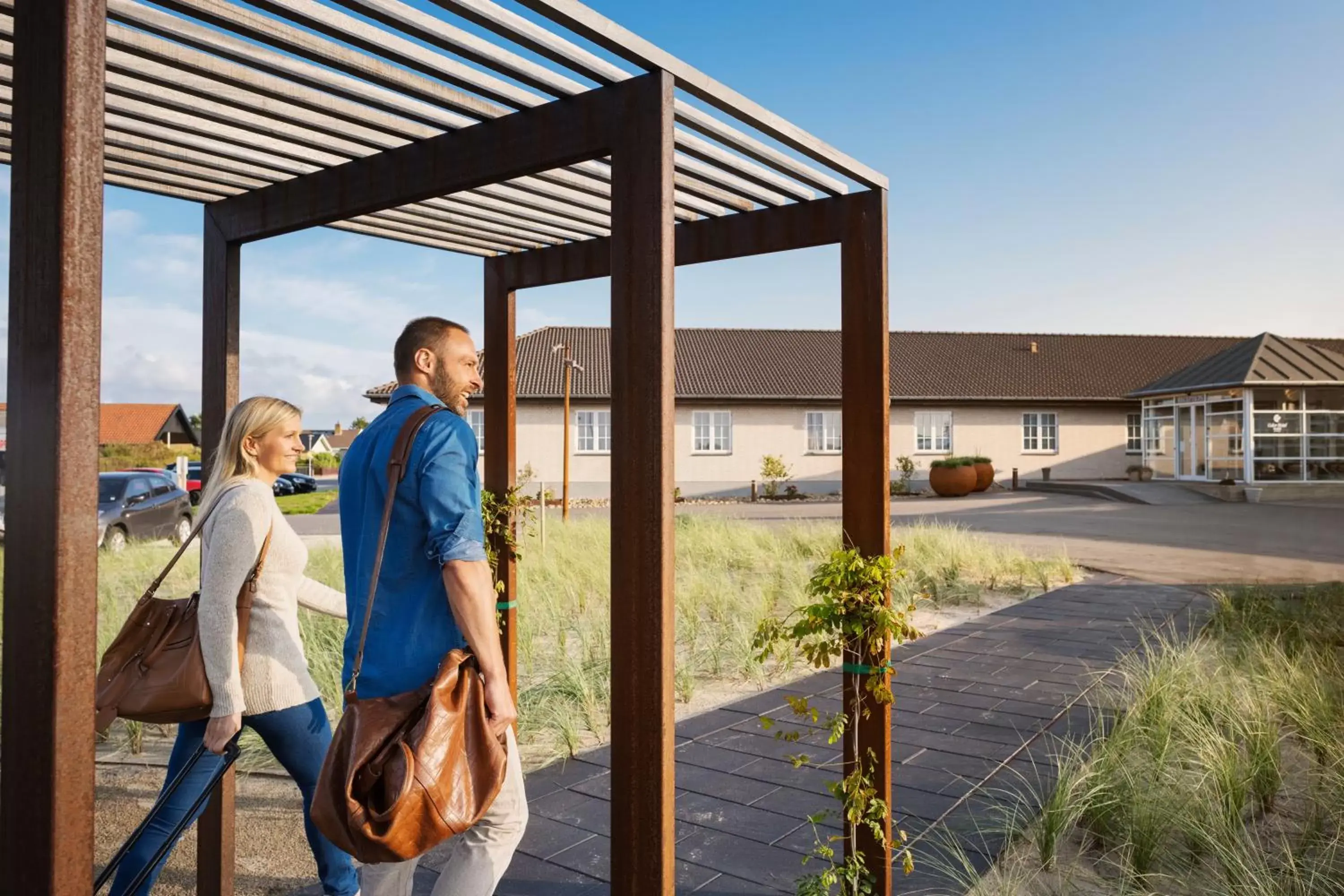 Facade/entrance in Color Hotel Skagen Facade/entrance in Color Hotel Skagen