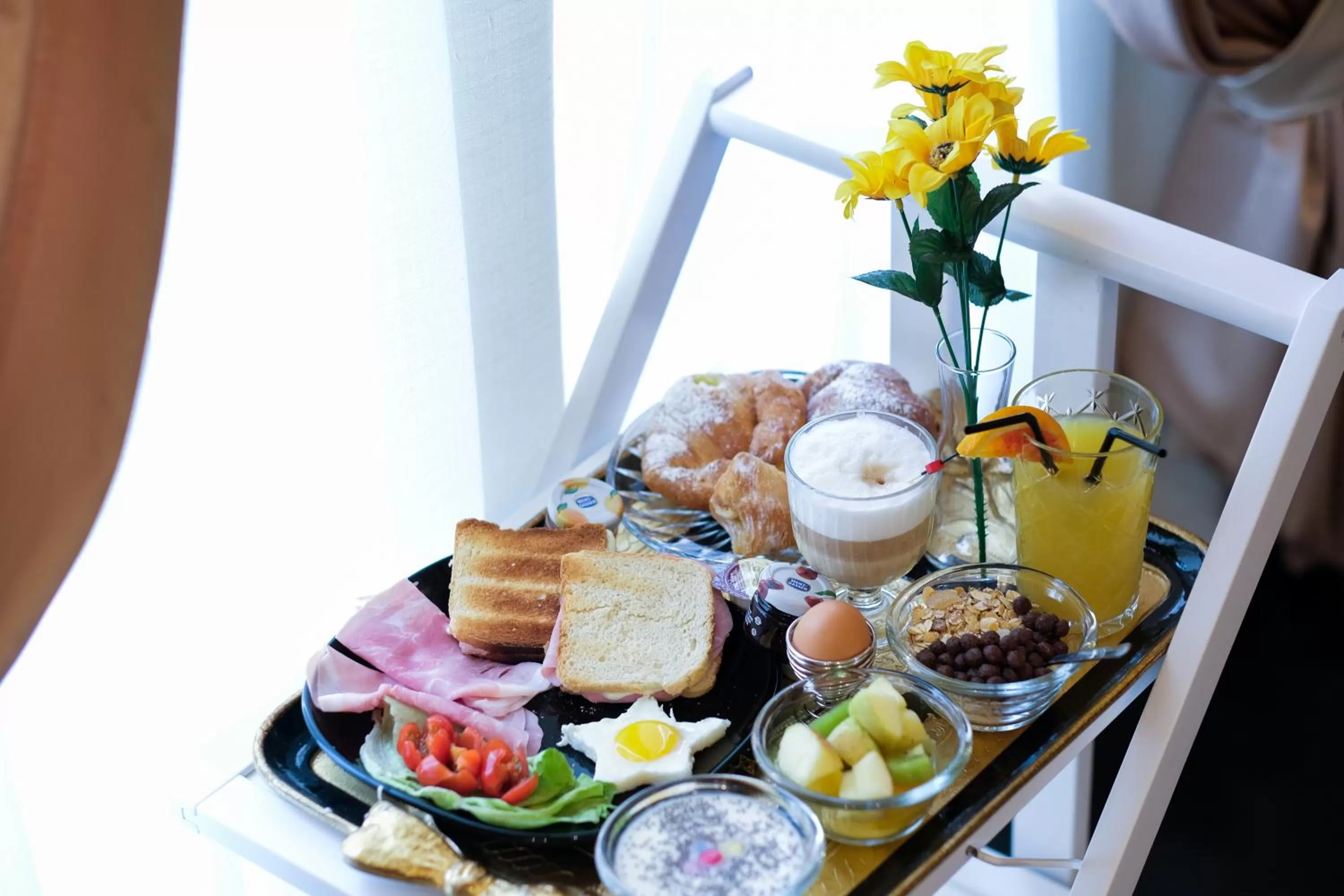 Food and drinks in B&B Kingsman