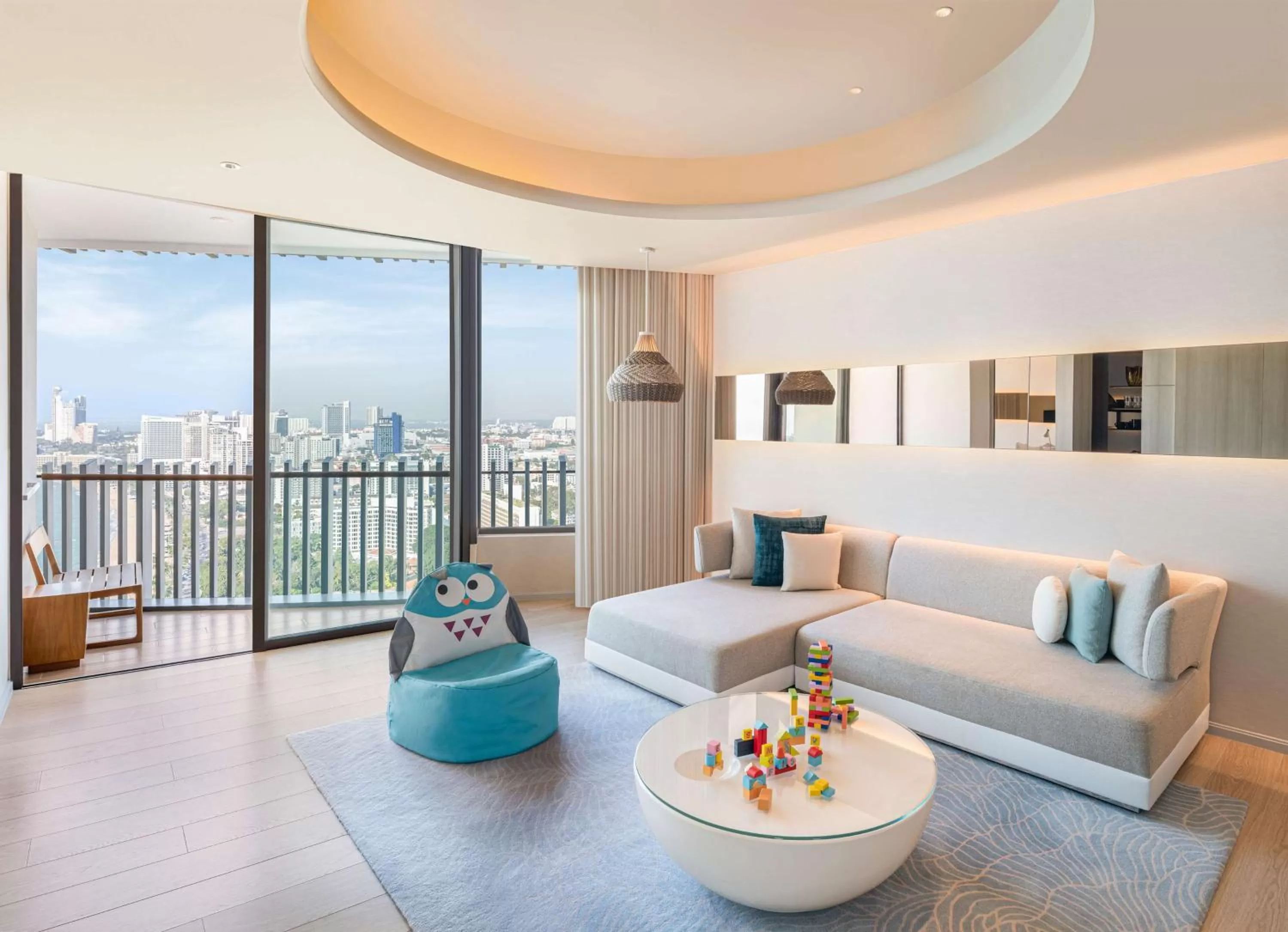 Living room in Hilton Pattaya