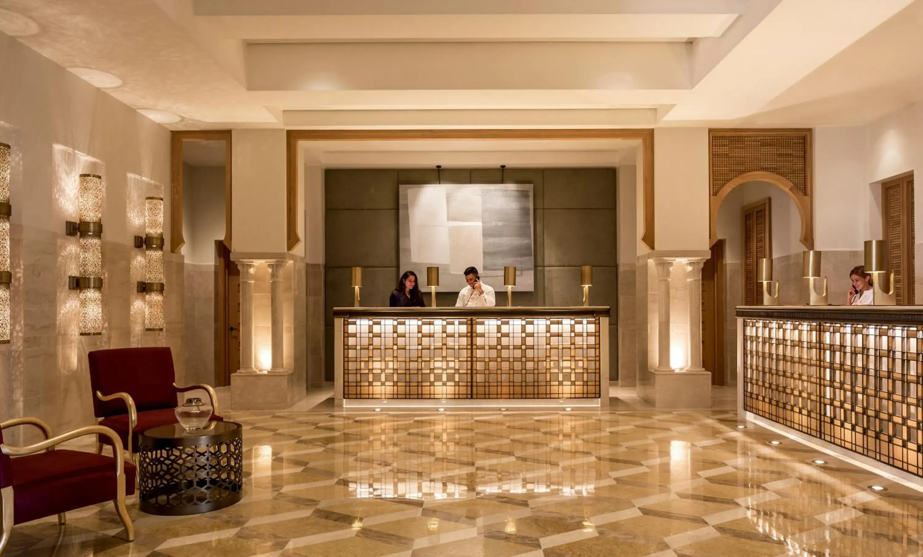 Staff, Lobby/Reception in Four Seasons Hotel Tunis